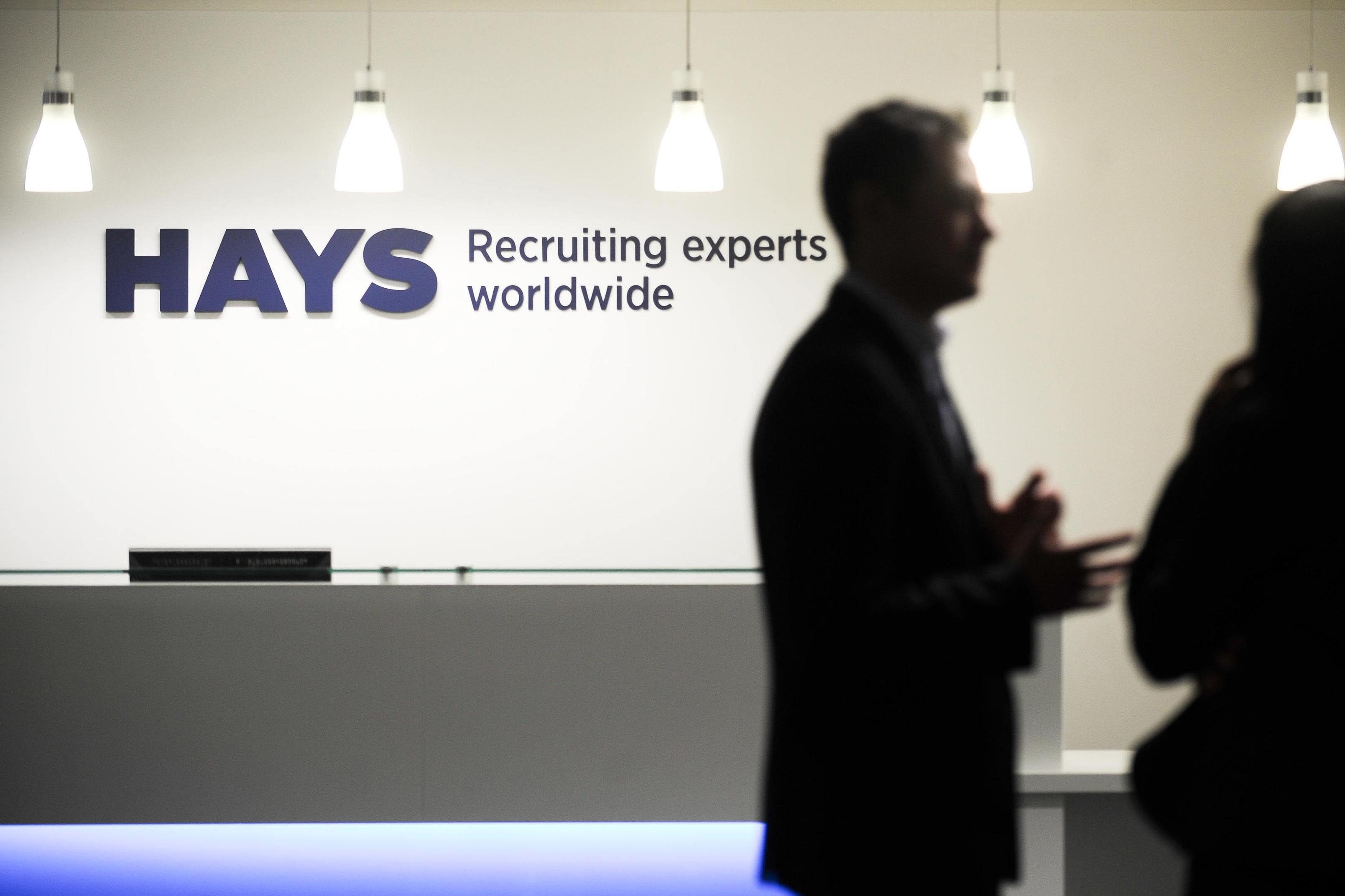 Recruitment company Hays has warned that profits will be at the lower end of forecasts (Dan Lewis/VisMedia/PA)