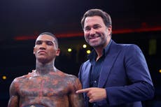 Eddie Hearn explains Eubank Jr vs Benn rehydration clause after ‘rat’ jibe