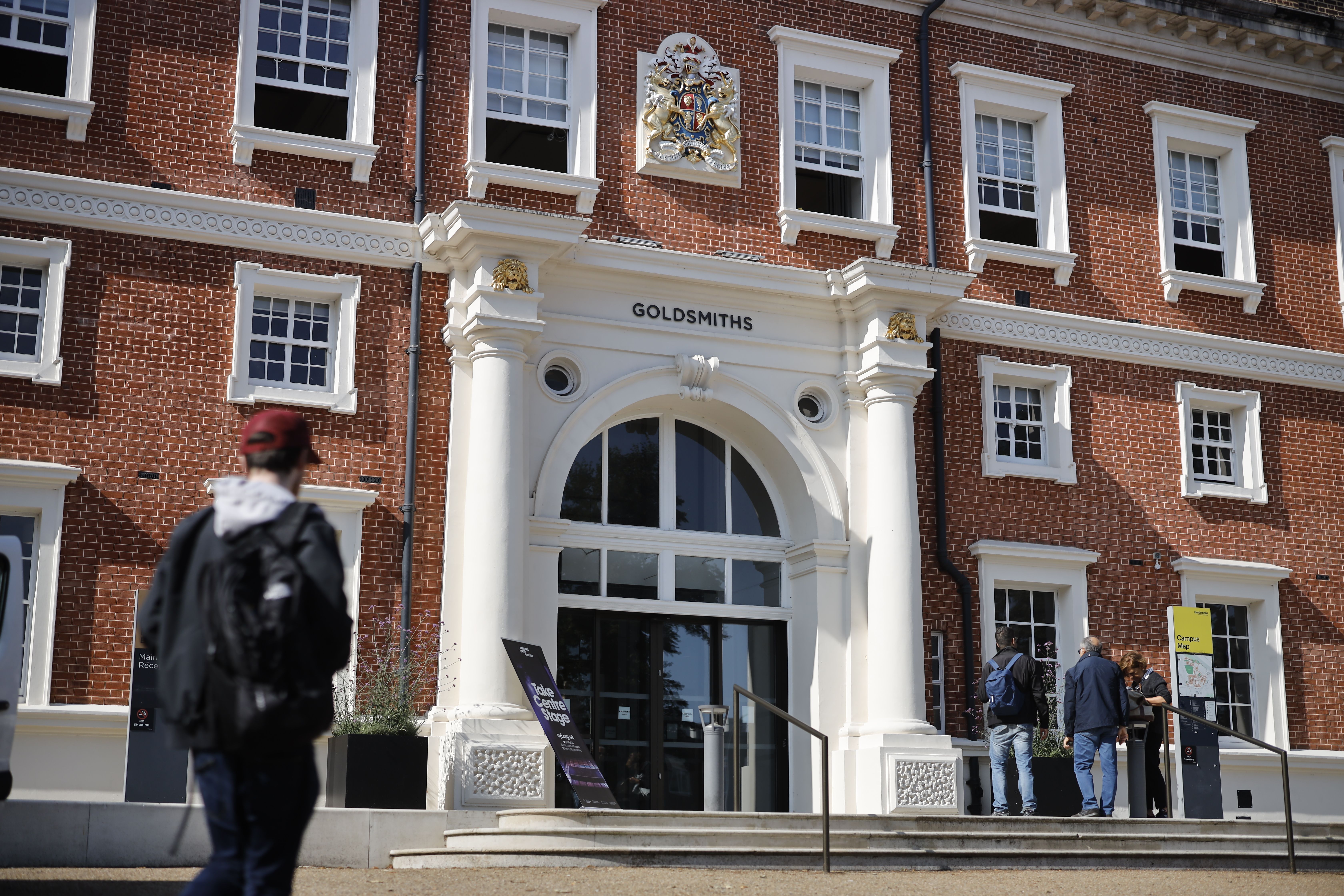 The pair were both students at Goldsmiths, University of London