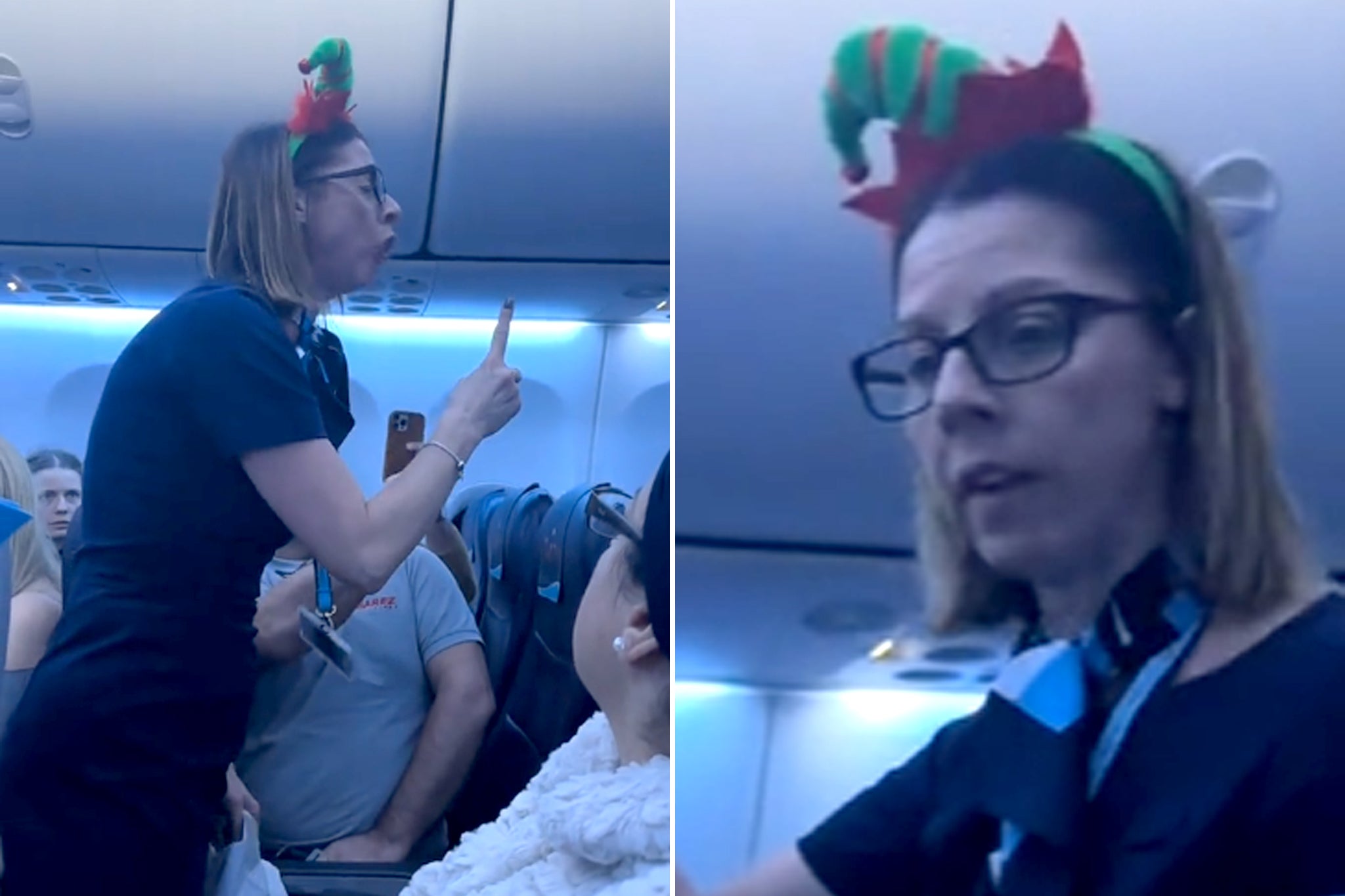 The Tui flight attendant told passengers ‘enough is enough’