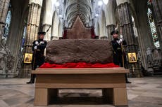 Search for 30 missing fragments from Stone of Destiny after Westminster Abbey heist