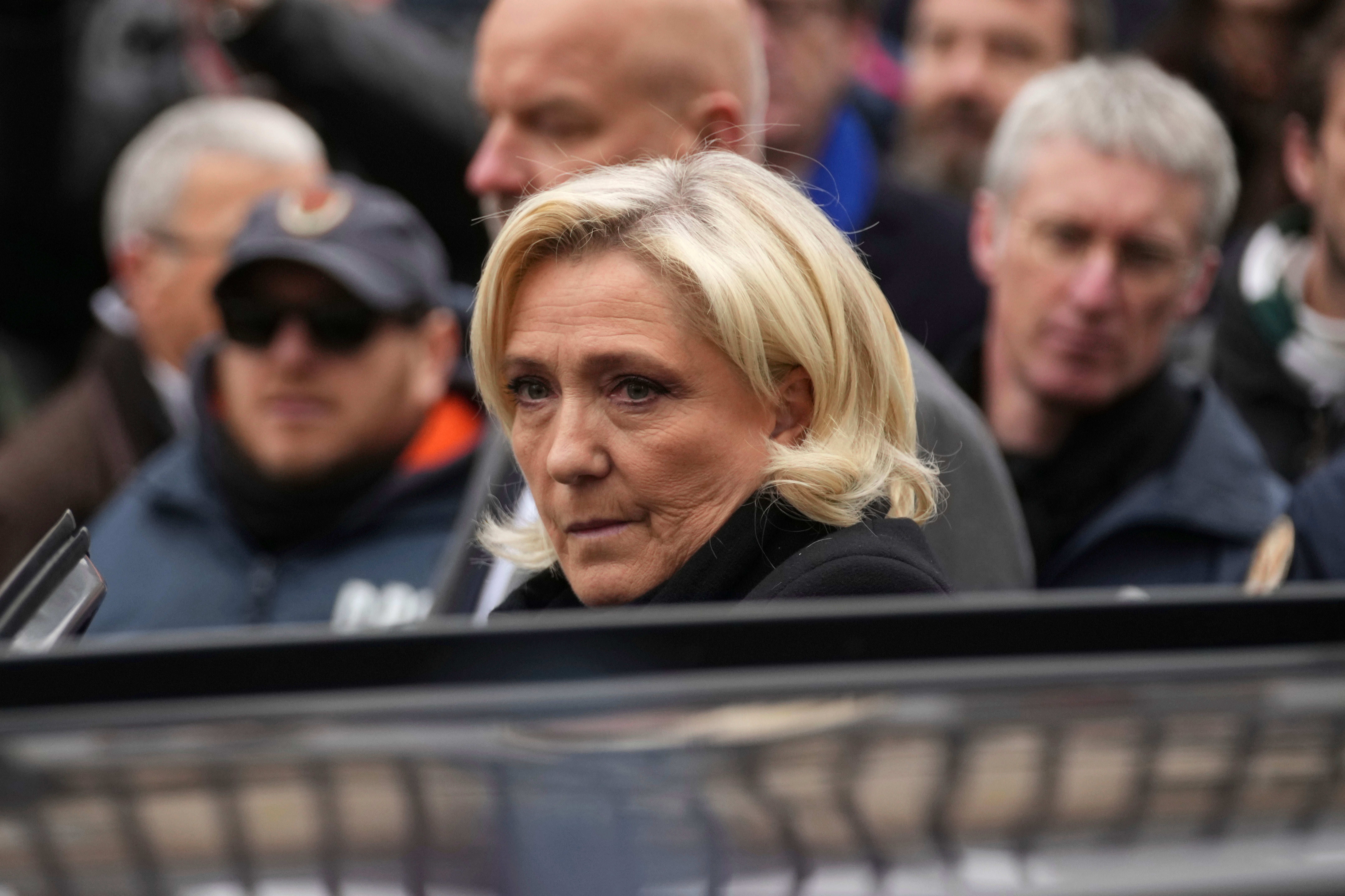 Marine Le Pen has angled herself to succeed Emmanuel Macron as president in the next election.