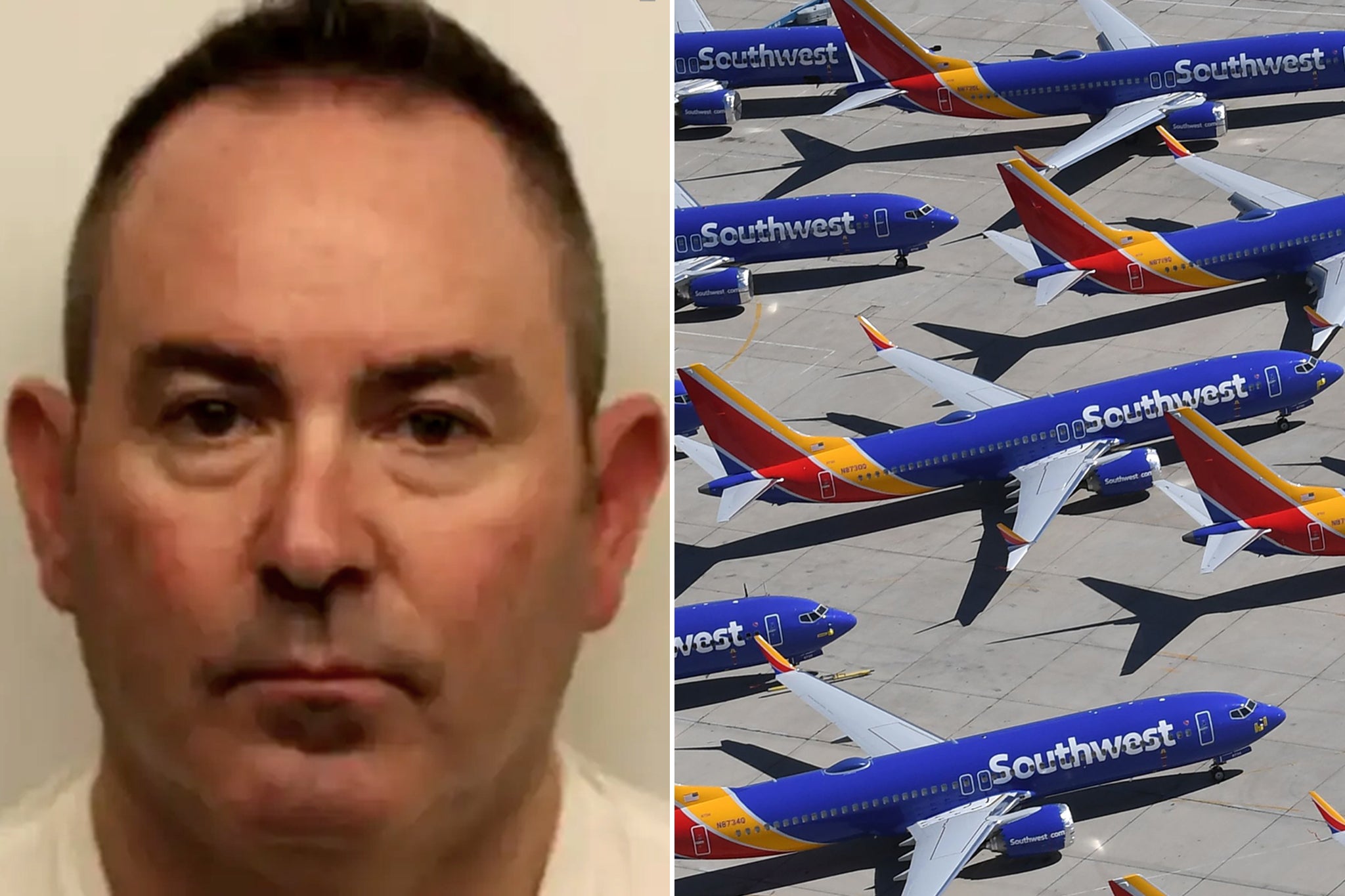 Pilot David Allsop was arrested before flying from Savannah, Georgia to Chicago Wednesday because he was allegedly intoxicated