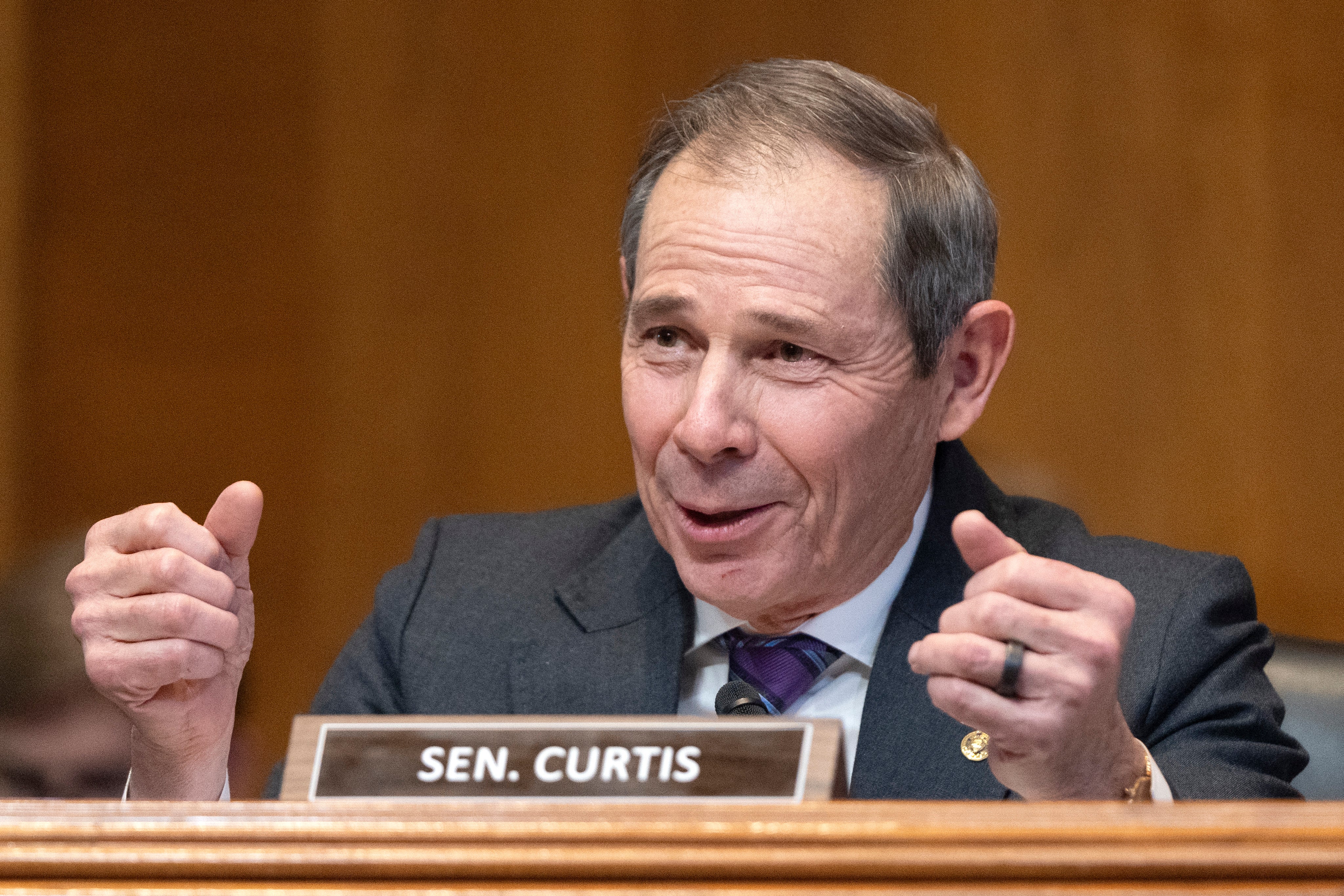 Sen. John Curtis (R-Utah) co-sponsored nan legislation.