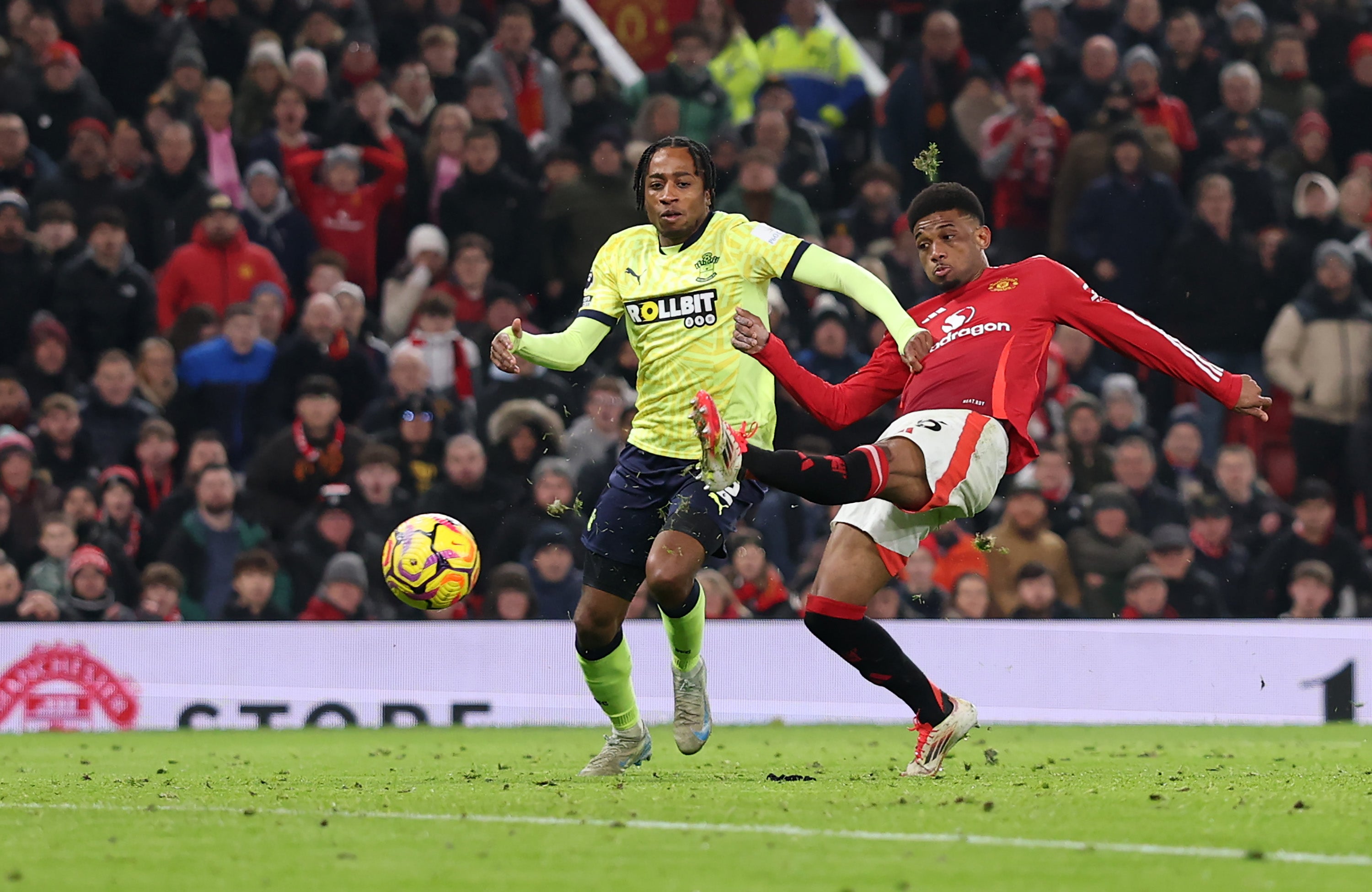 Amad Diallo's clinical eye of goal saw him score three times in 12 minutes