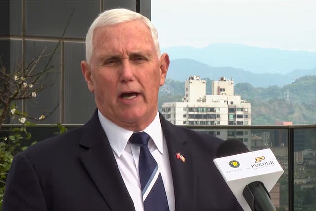 <p>Former Vice President Mike Pence</p>
