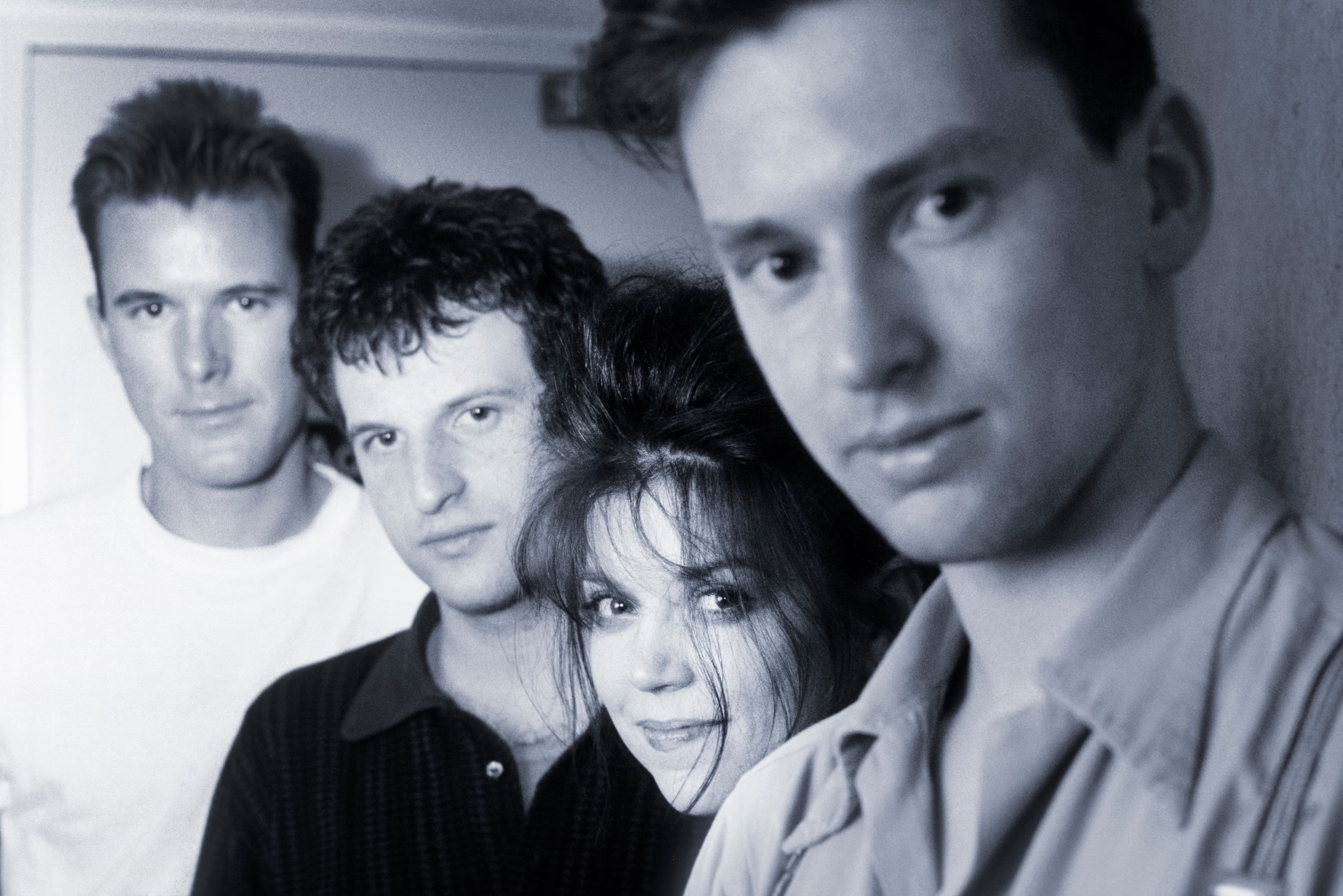 Cult classics: Paul Brindley, David Gavurin, Harriet Wheeler and Patrick Hannan of The Sundays in 1990