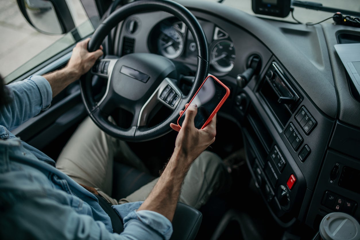 The new AI powered cameras can spot people using their phones while driving