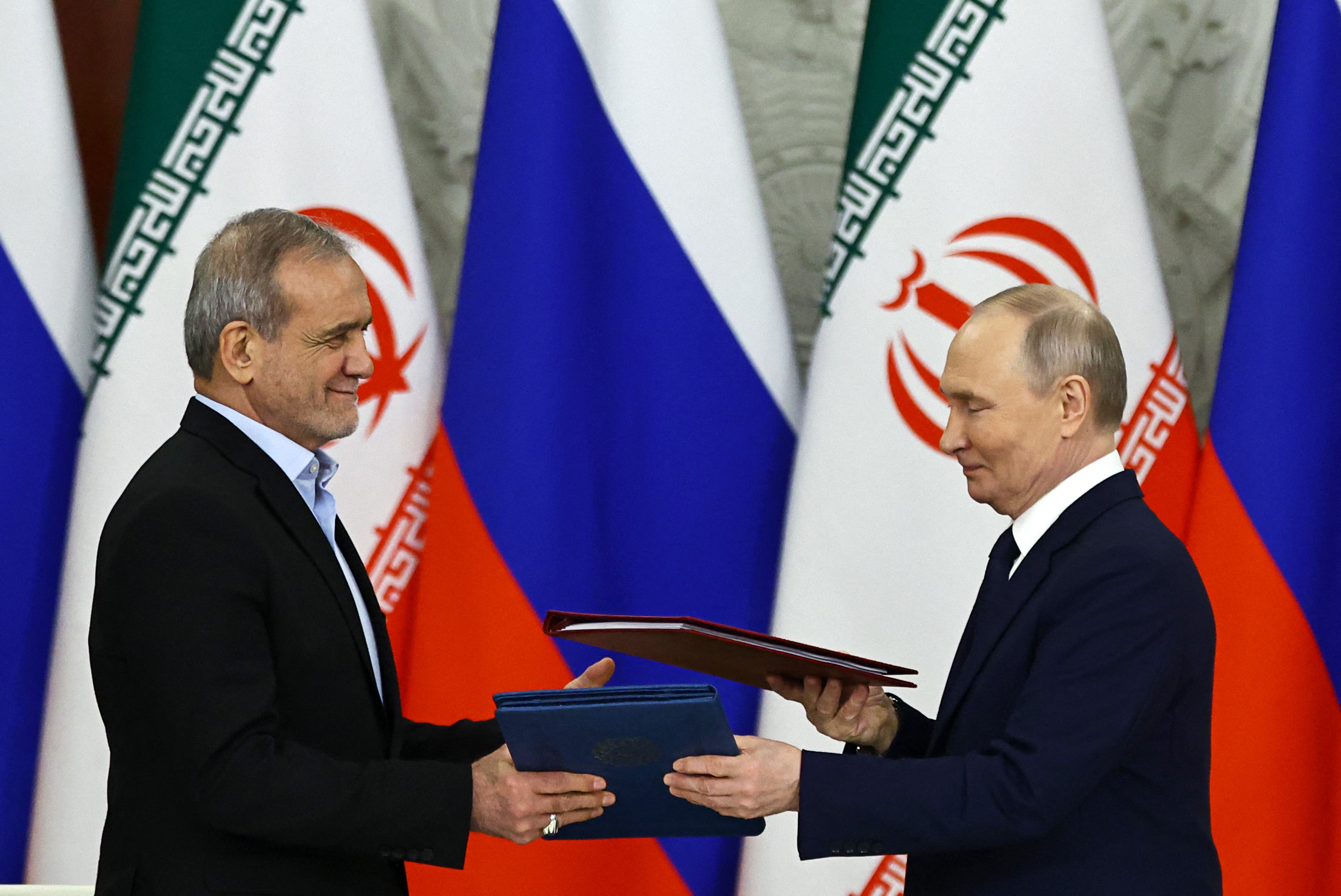 Putin and Pezeshkian signed a strategic partnership in January