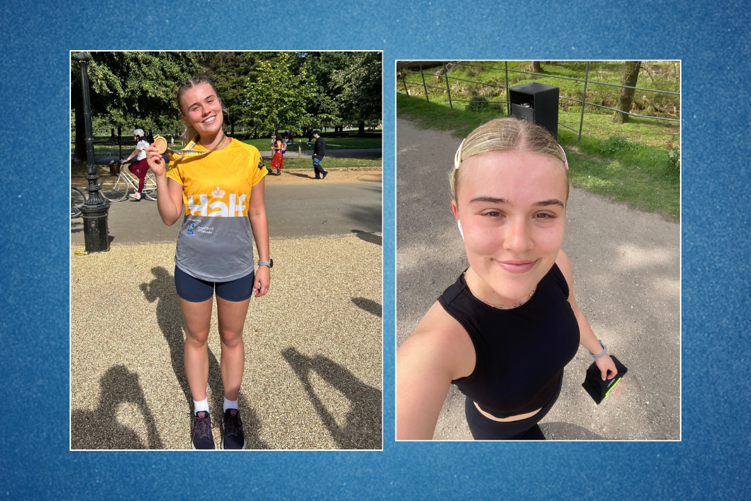 Winning medals didn't matter to me, running was shaping my resilience