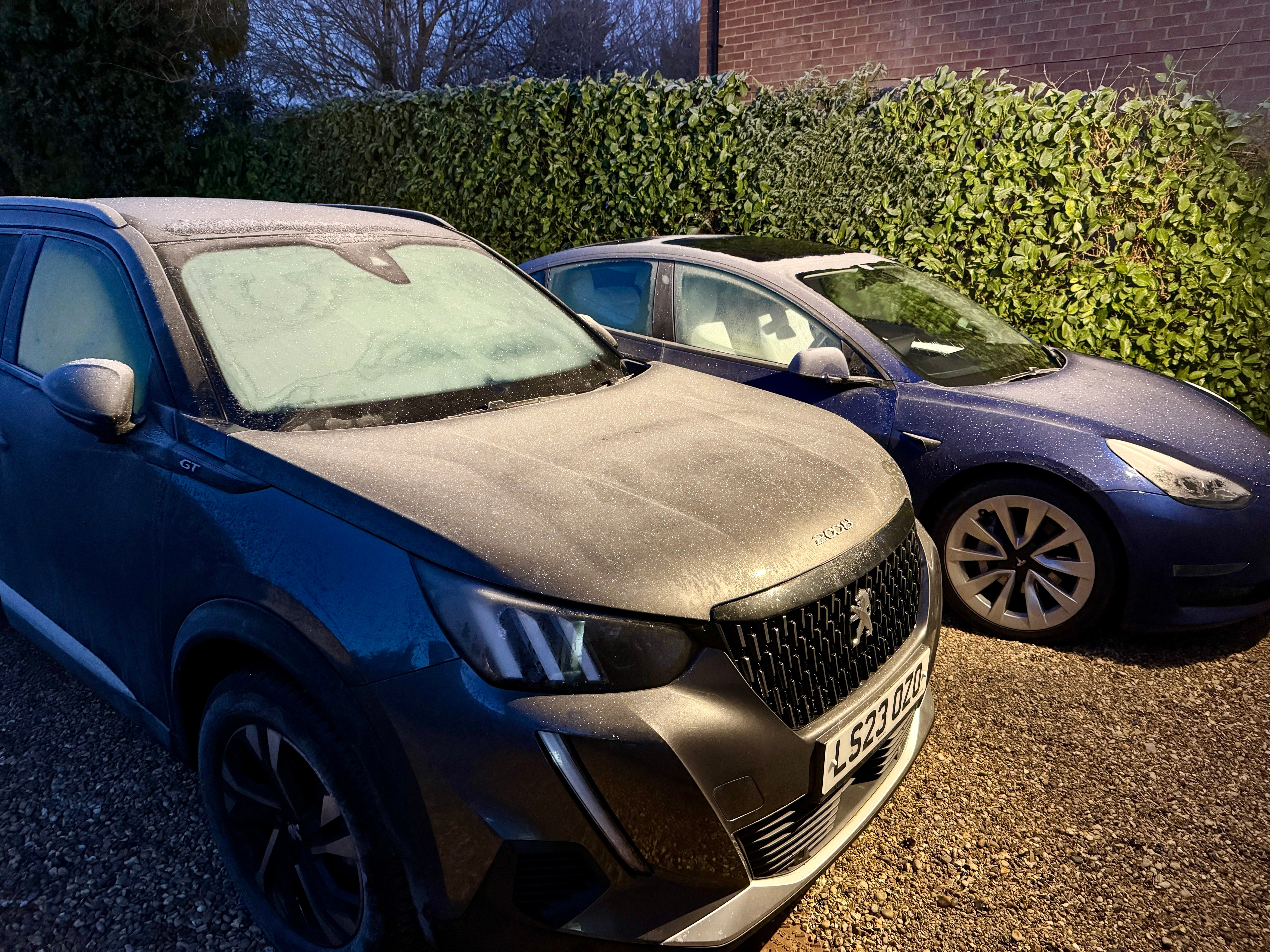 Using the Tesla app in the cold will pre-heat the car’s systems for improved efficiency, clear the screen and warm up the cabin, too