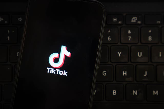 Last April, US President Joe Biden signed a law which gave TikTok a deadline of Sunday January 19 to separate its US business from parent firm ByteDance (James Manning/PA)