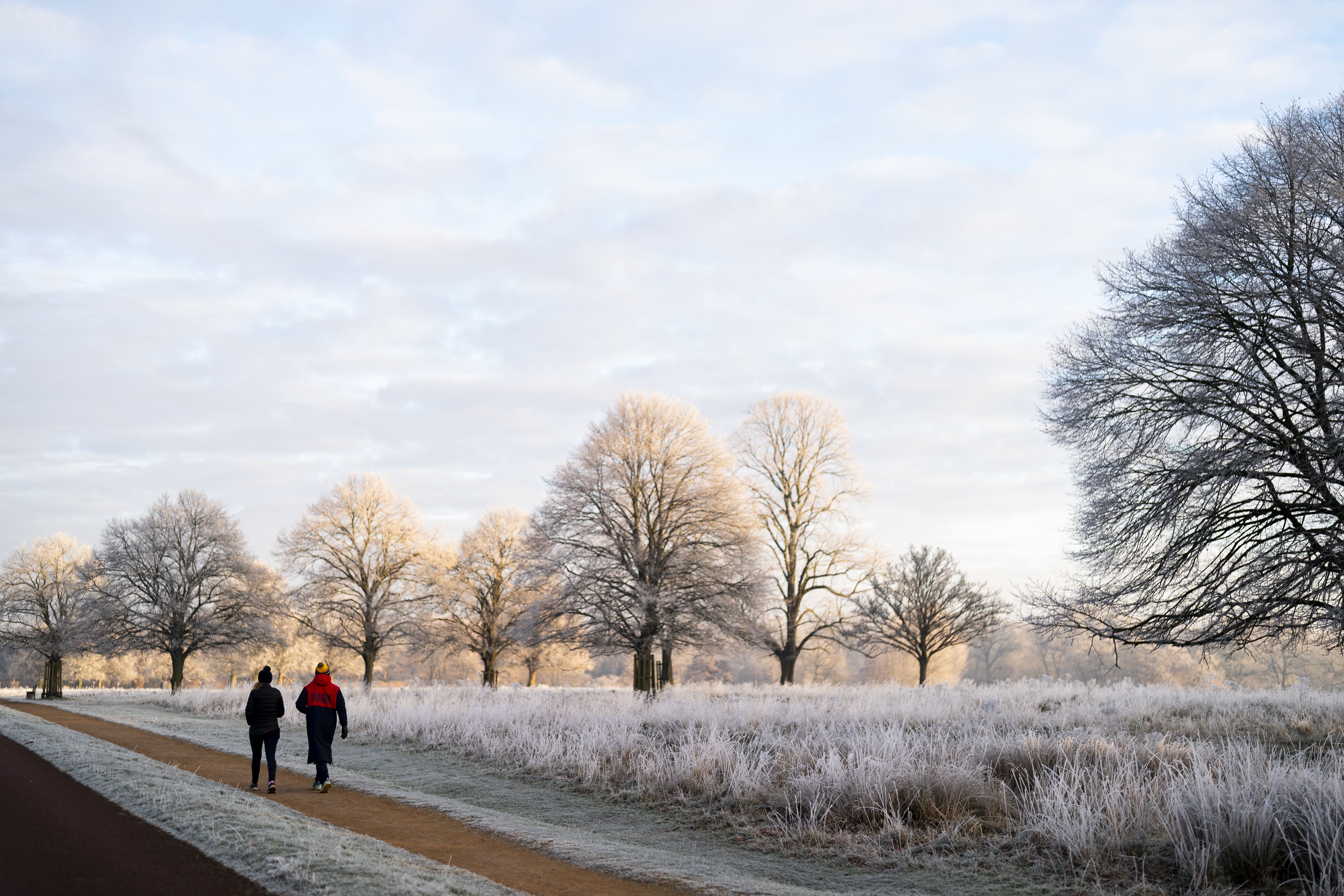 Snow grains are expected to hit southern England overnight (Jordan Pettitt/PA)