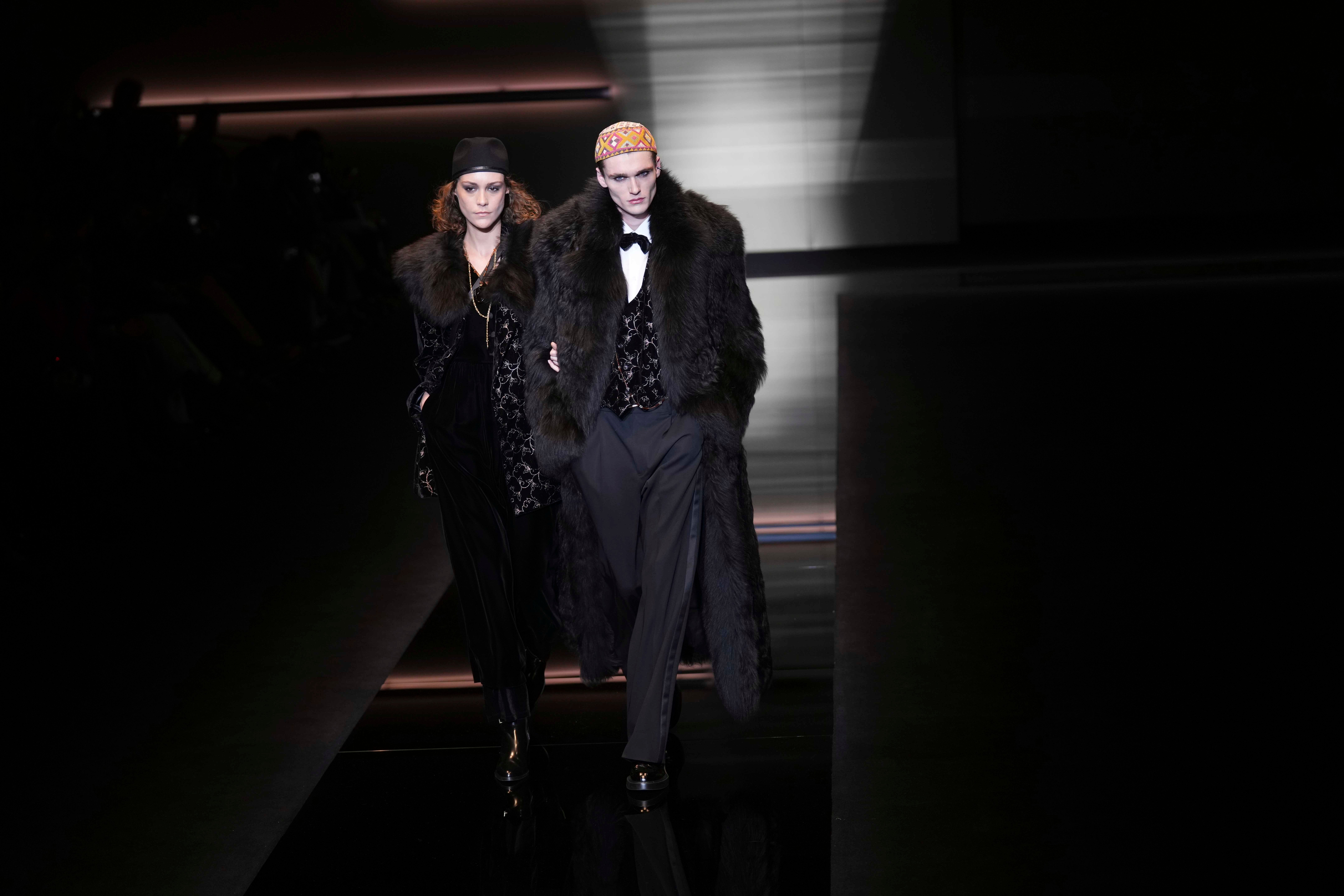 APTOPIX Italy Fashion F/W Emporio Armani