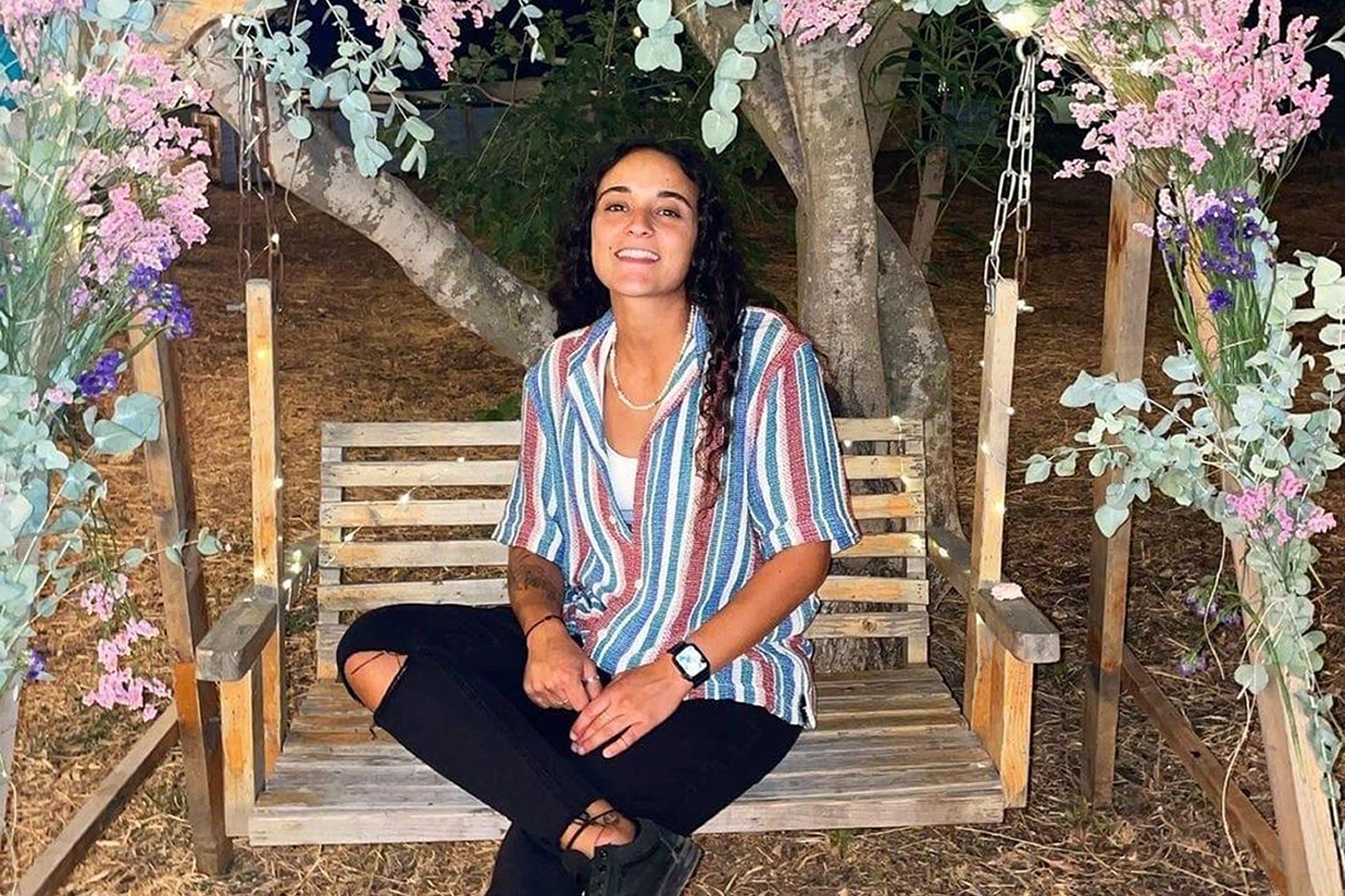 British citizen Emily Damari was freed on Sunday (Family handout/PA)