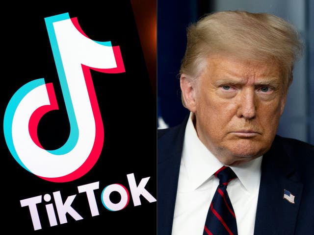 <p>Trump announced he will issue an executive order on Monday in a bid to save TikTok in the U.S.  </p>