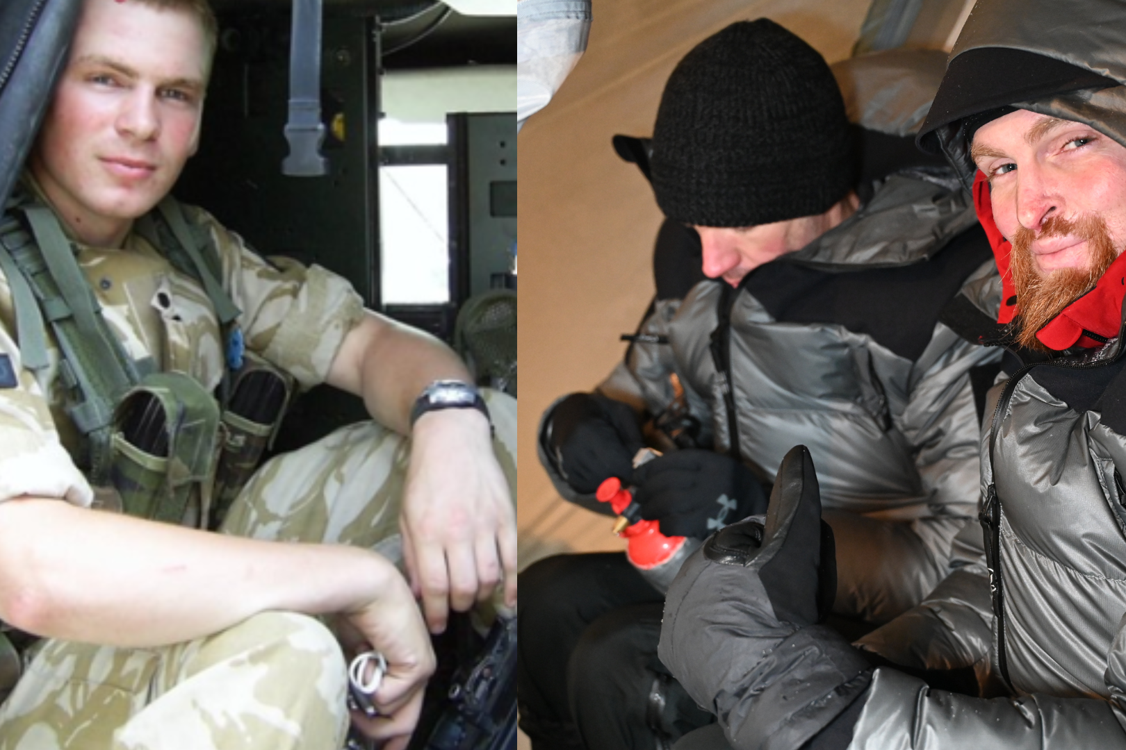 Karl Hinett was just 18 when suffered life changing injuries in a petrol bomb attack (Karl Hinett/ SSAFA/ PA)