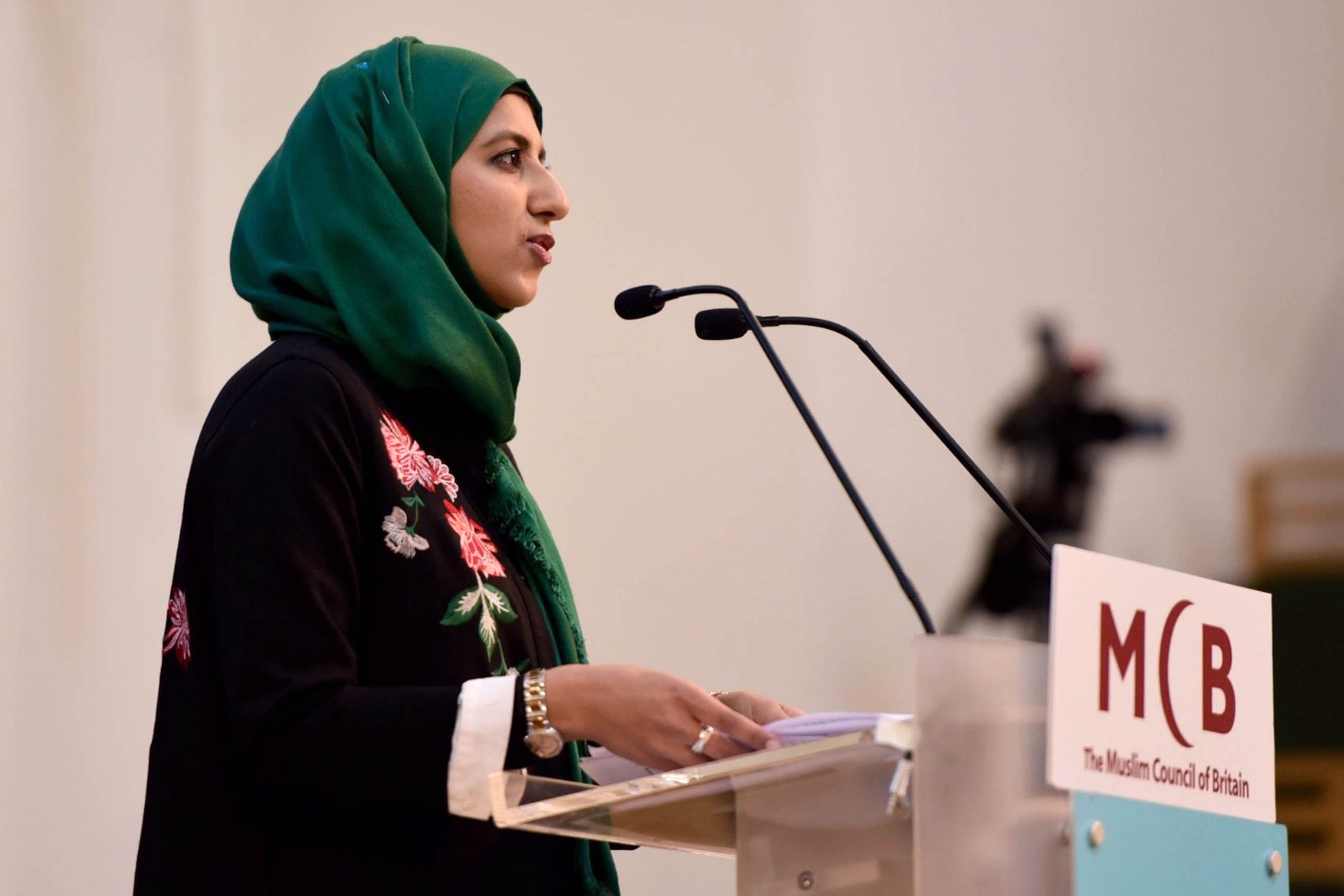 Zara Mohammed was the first female secretary-general of the Muslim Council of Britain (MCB/PA)