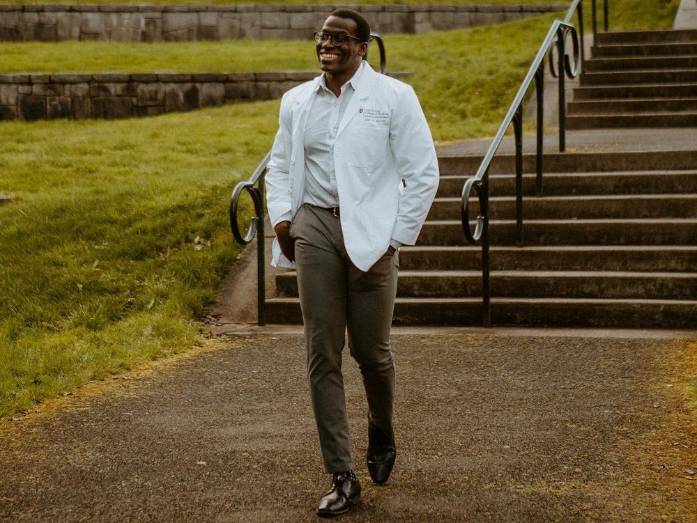 Joel Bervell, a 29-year-old medical doctor in Portland, Oregon, uses TikTok to debunk medical myths, but is sceptical about the app’s future.