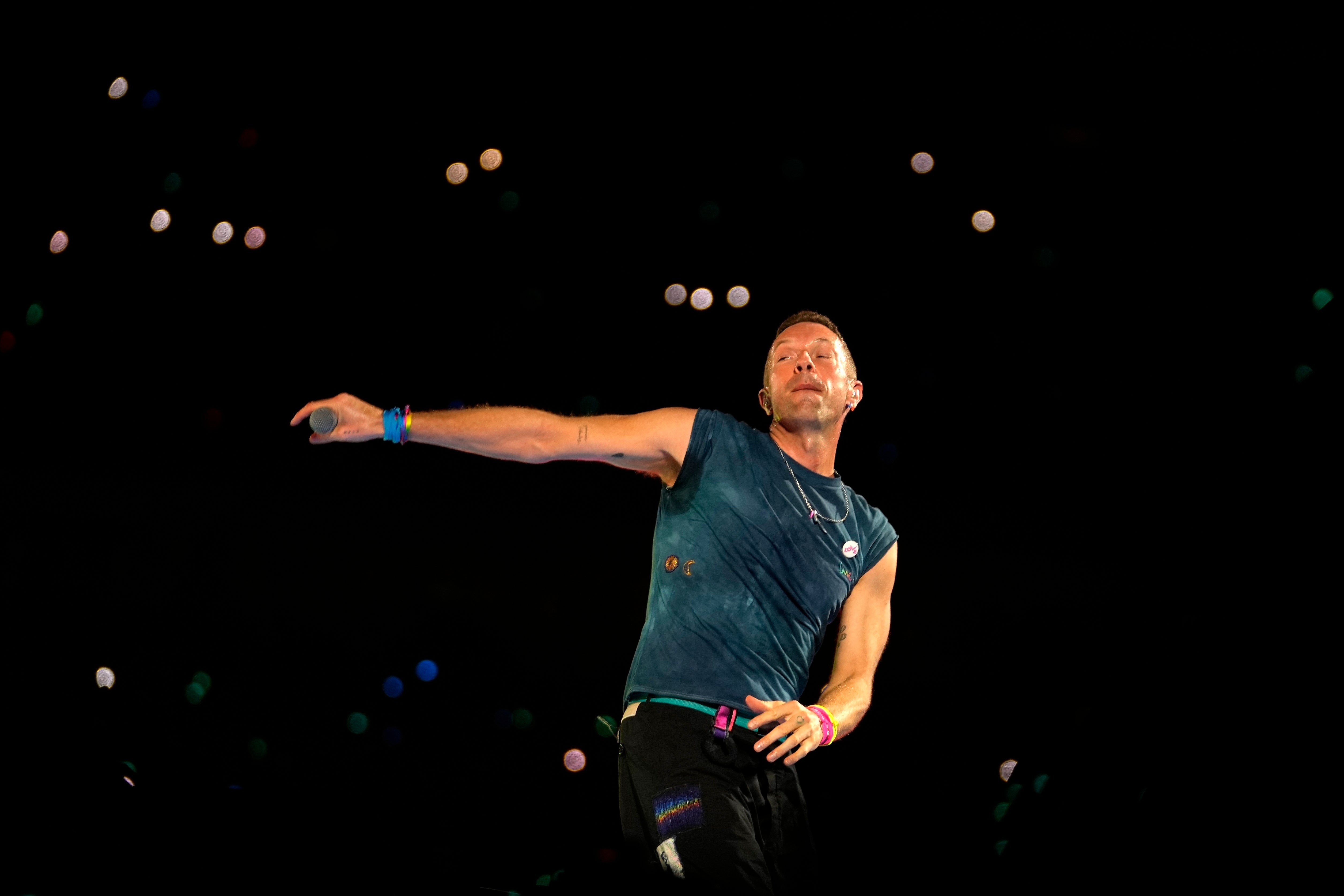 This is Coldplay’s first performance in India after the 2016 show at the Global Citizen Festival in Mumbai