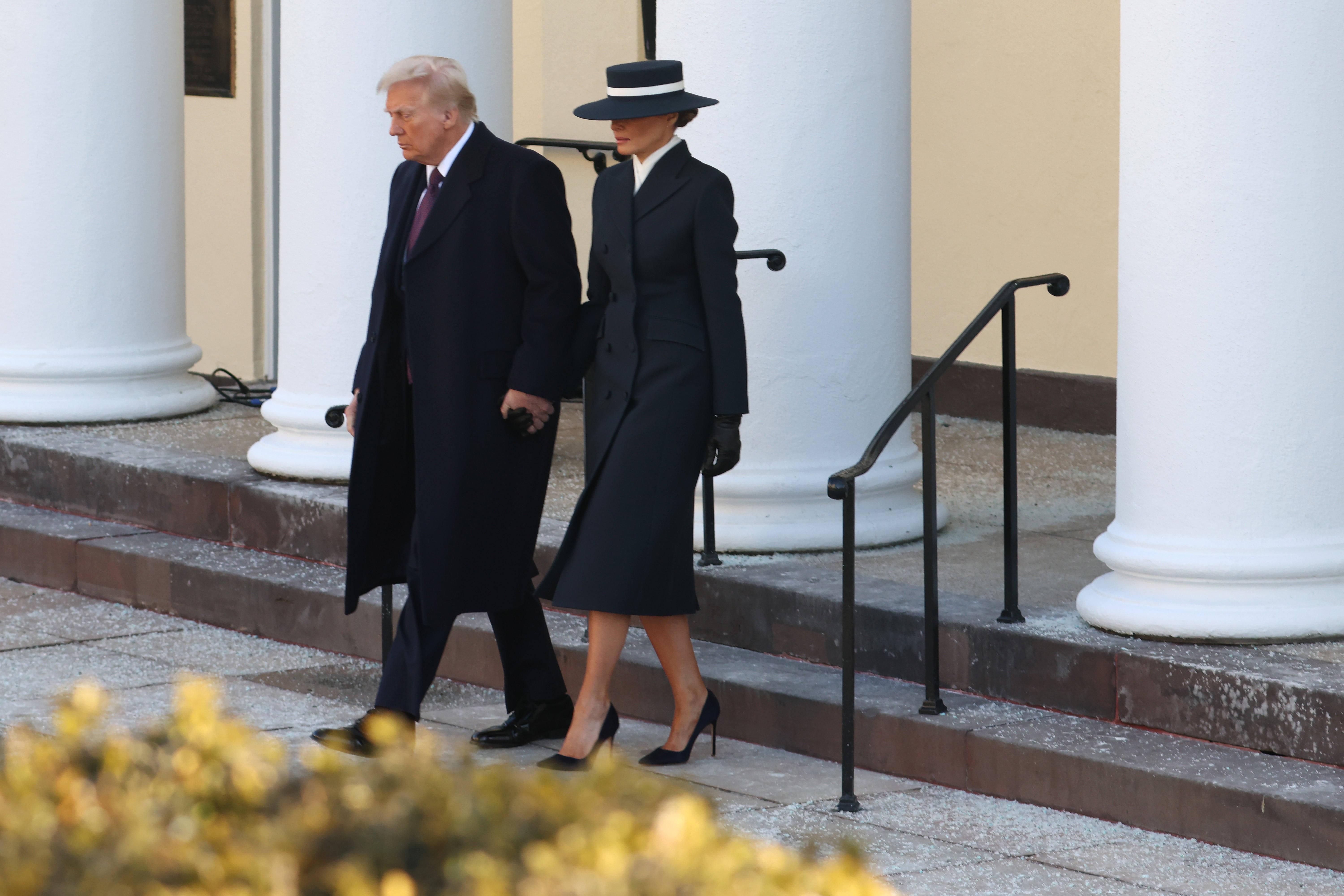 Melania Trump wears custom Adam Lippes to President-elect Donald Trump’s swearing-in ceremony