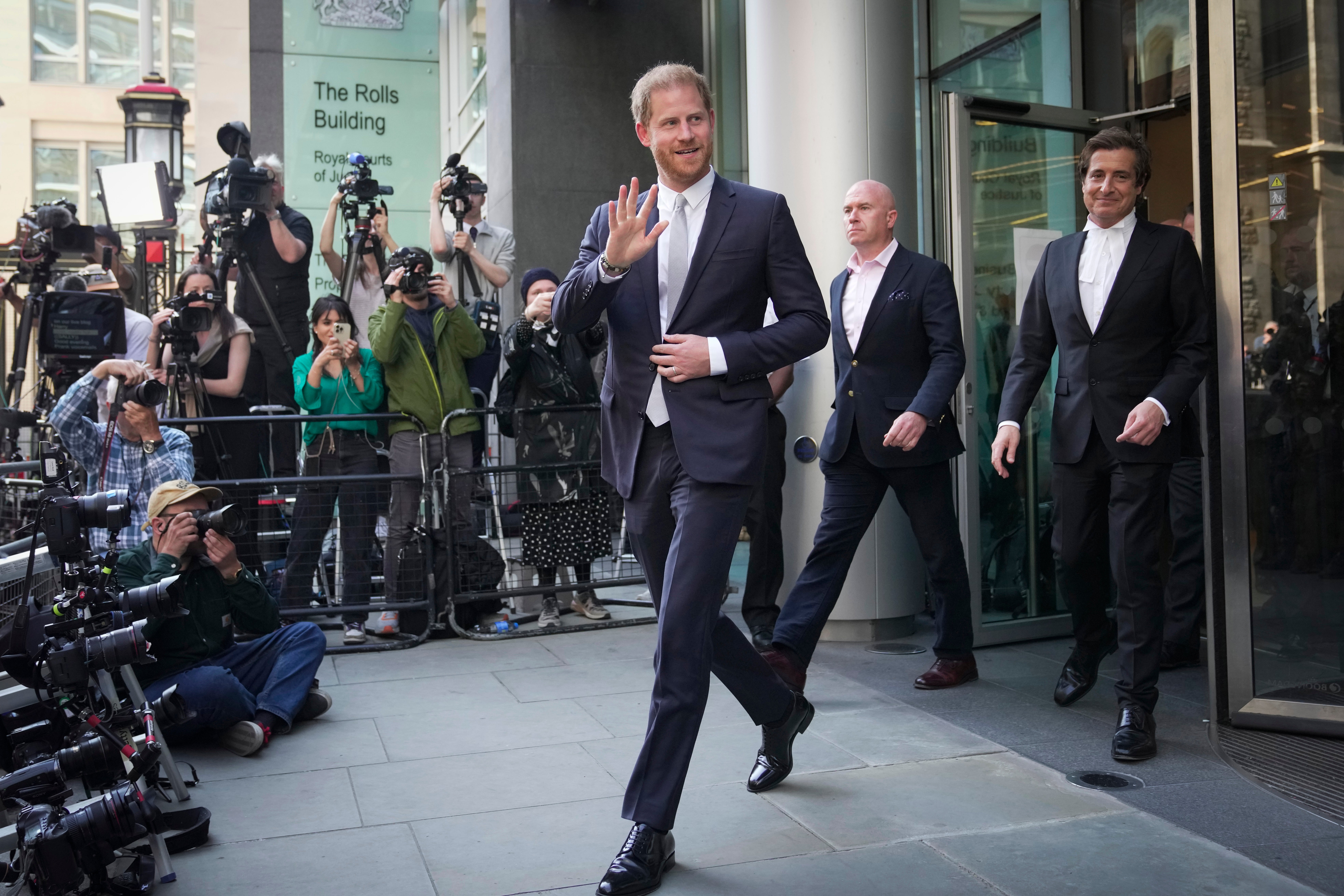 Prince Harry Lawsuit Timeline