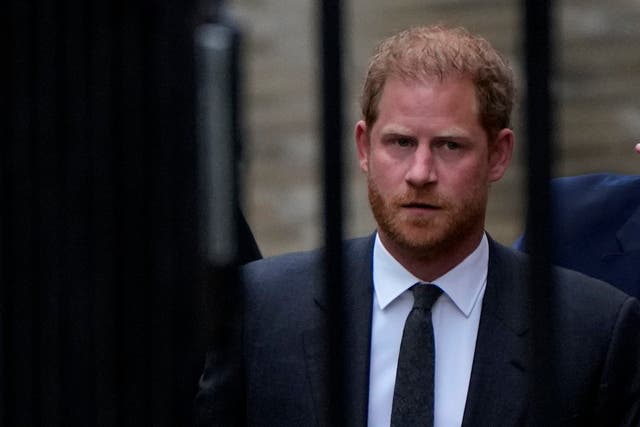<p>Prince Harry Lawsuit Timeline</p>