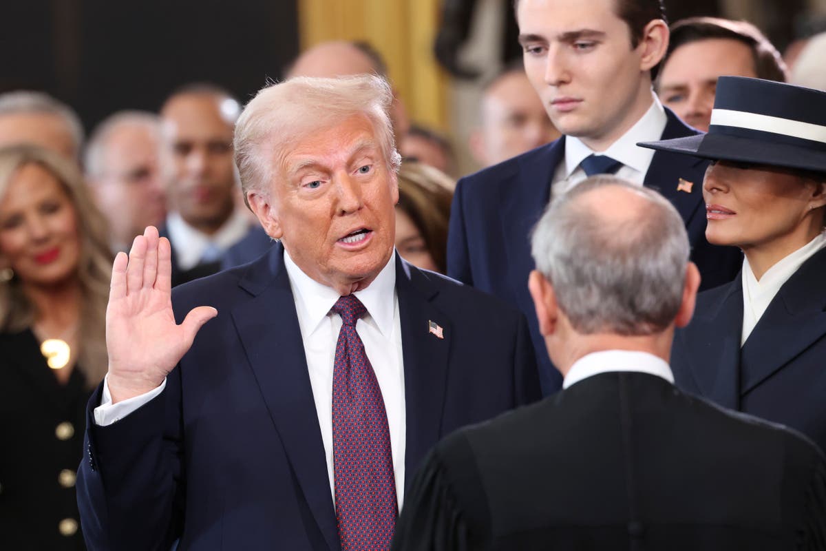 Trump inauguration pulls in just 26 million viewers, way down from Biden in 2021