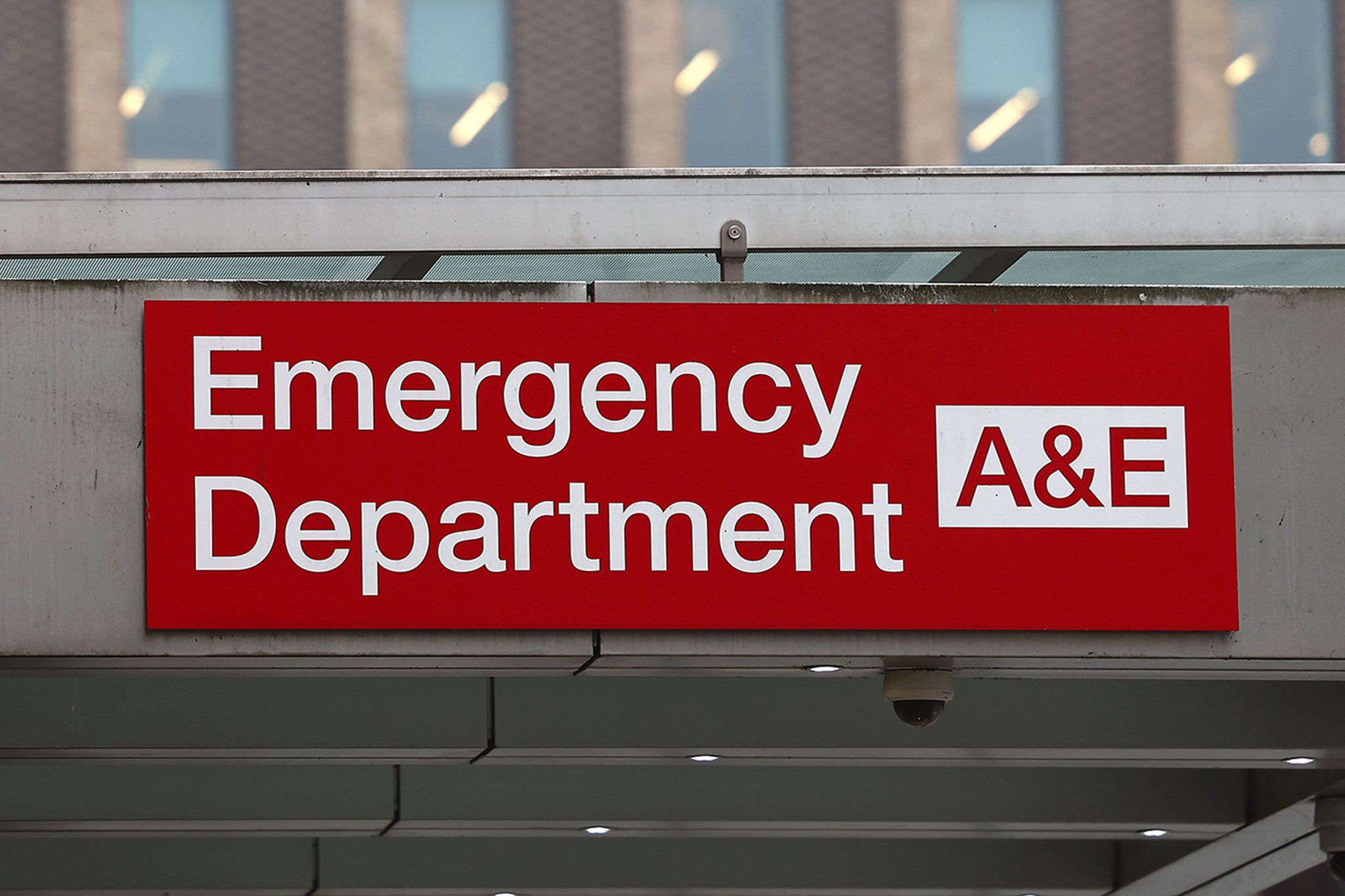 People should go to A&E if they are worried about sudden pains and symptoms