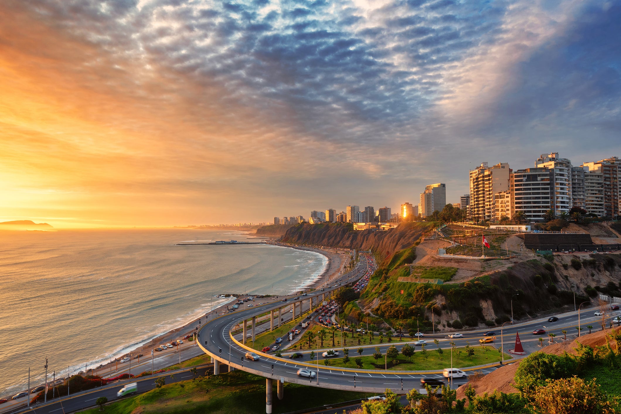 Lima is the only South American capital situated on the Pacific Coast