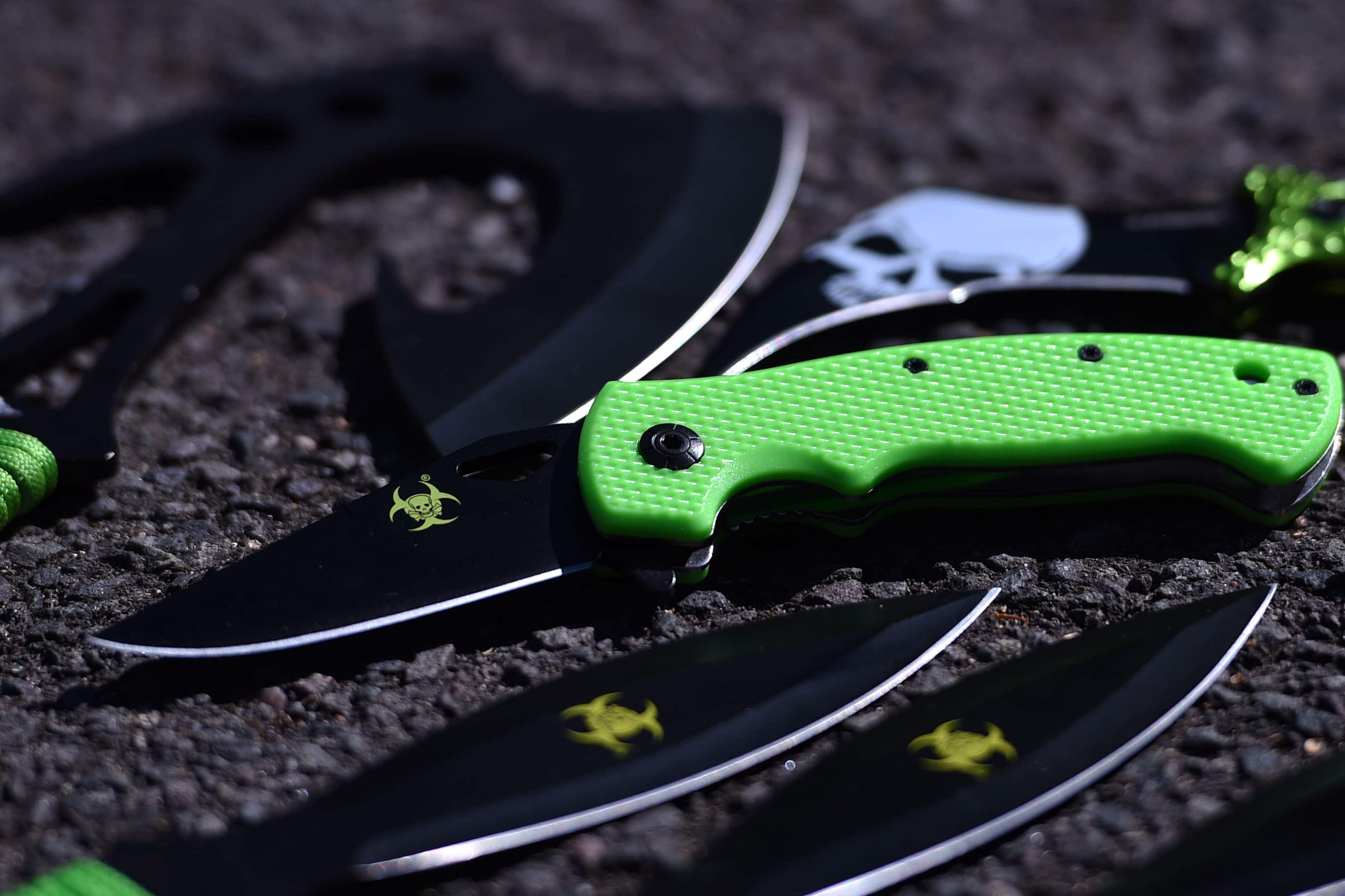 So-called zombie knives are easily available online (Joe Giddens/PA)
