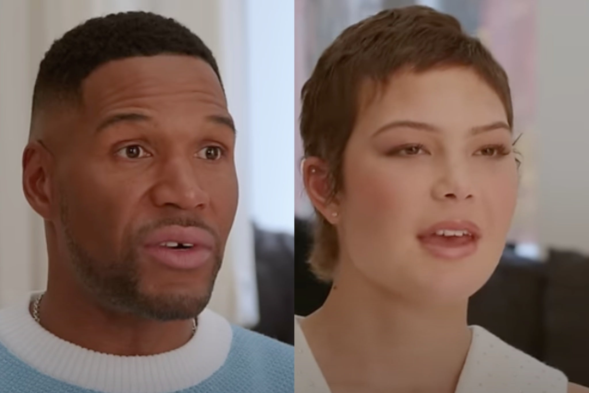 Michael Strahan says he’s ‘nervous every time’ his daughter goes to the doctor after her brain cancer treatment