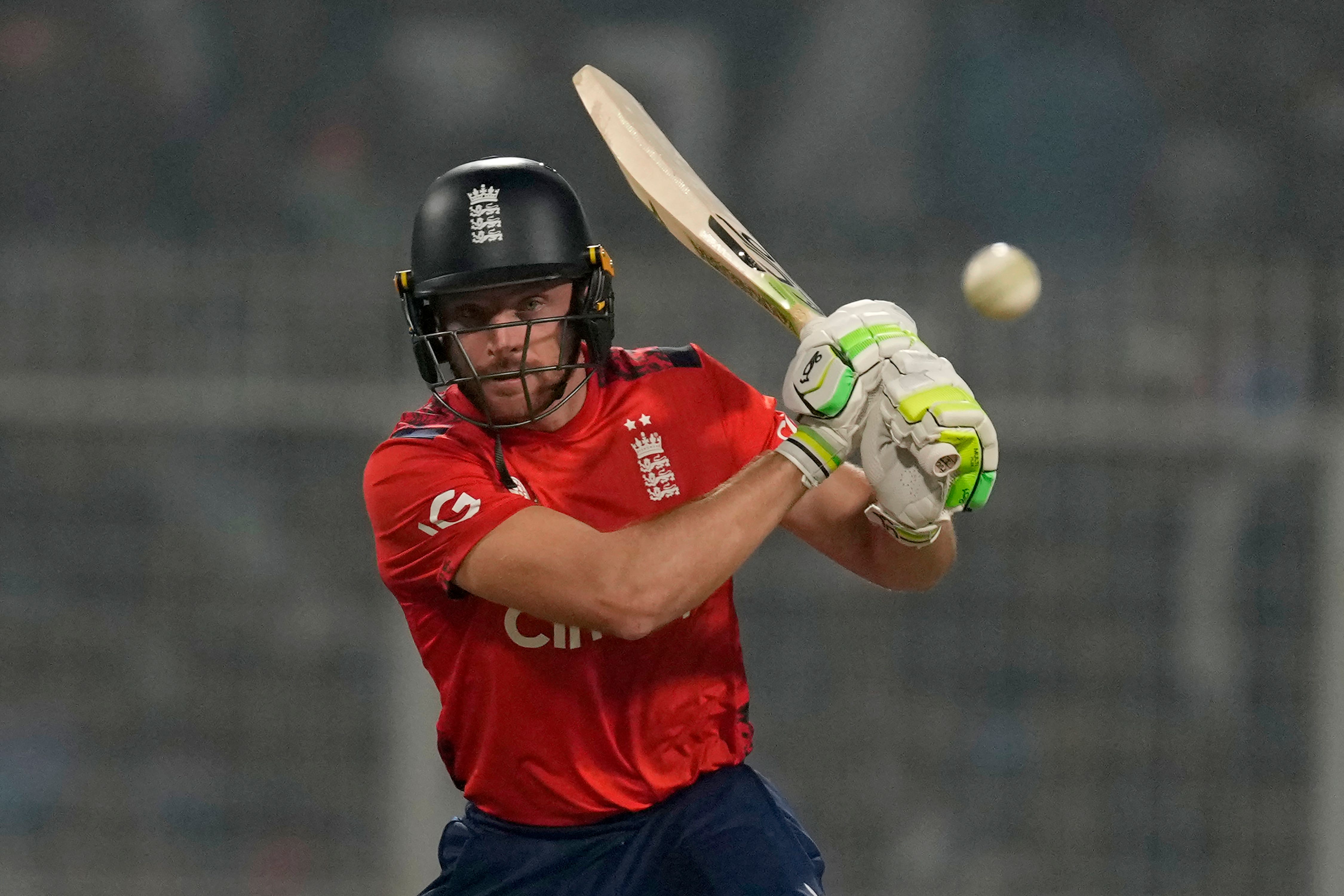 Jos Buttler led the way for England (Bikas Das/AP)