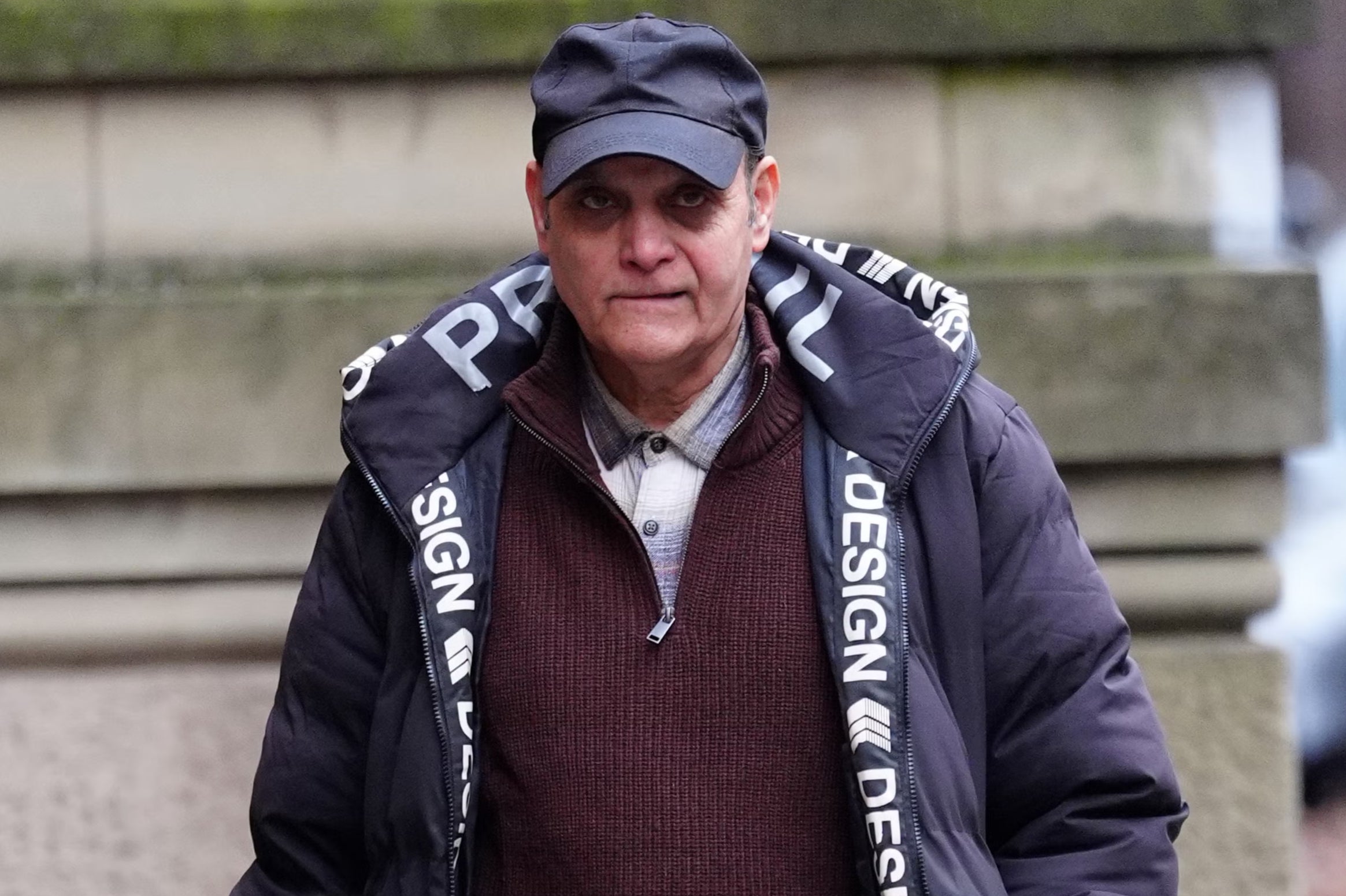 Mustaq Ahmed, 66, pictured arriving at Minshull Street Crown Court in Manchester