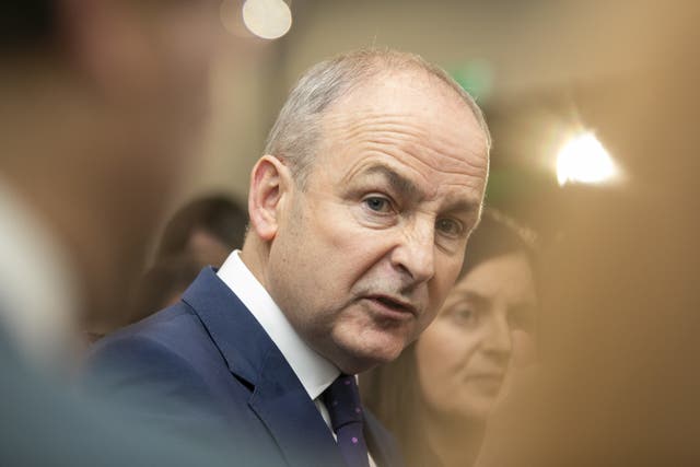 Fianna Fail leader Micheal Martin (Gareth Chaney/PA)