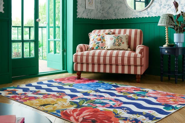 A pop of colour can brighten a grey day (Dunelm/PA)