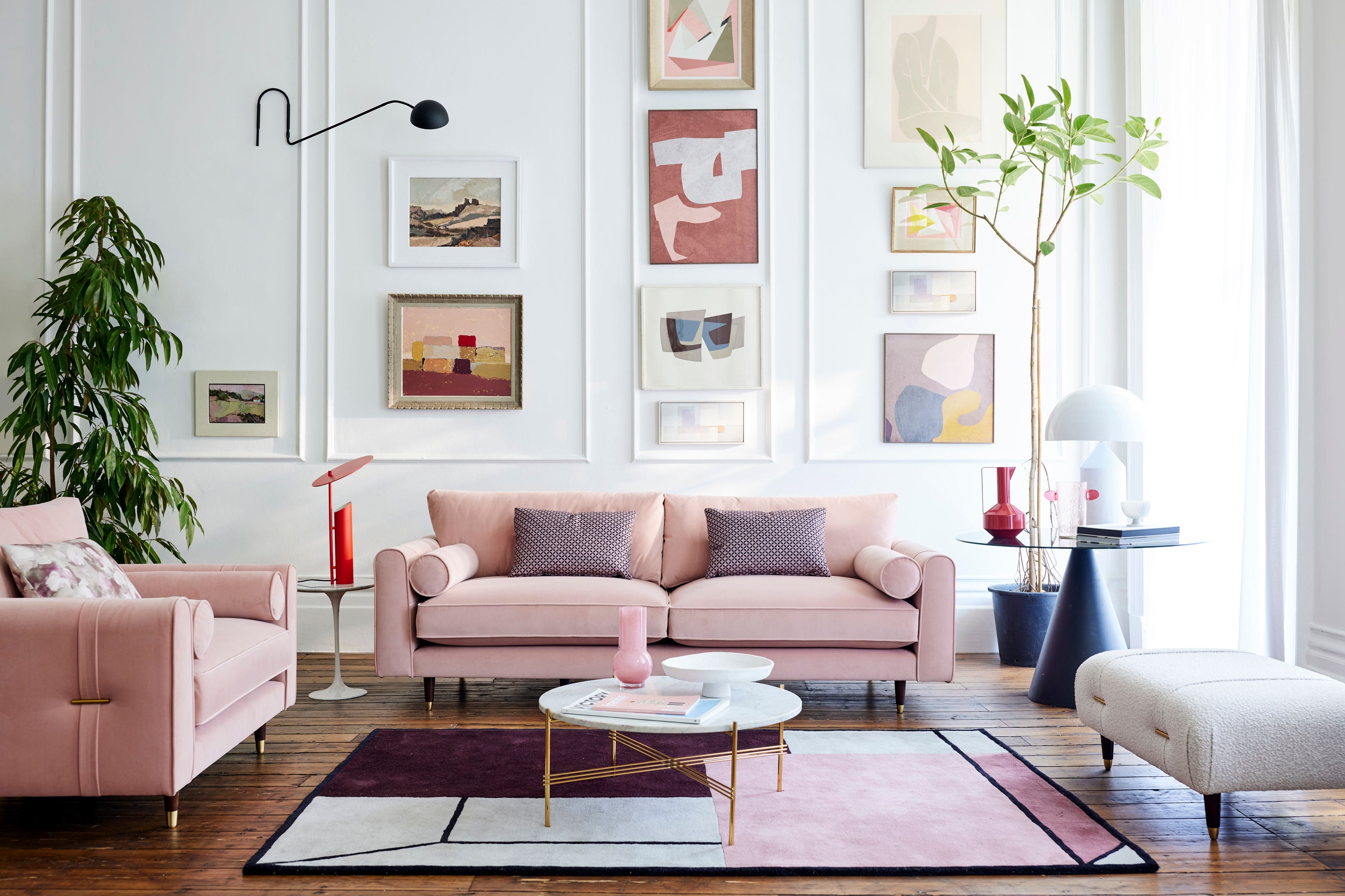 Think pink shades when it comes to updating your decor (DFS/PA)