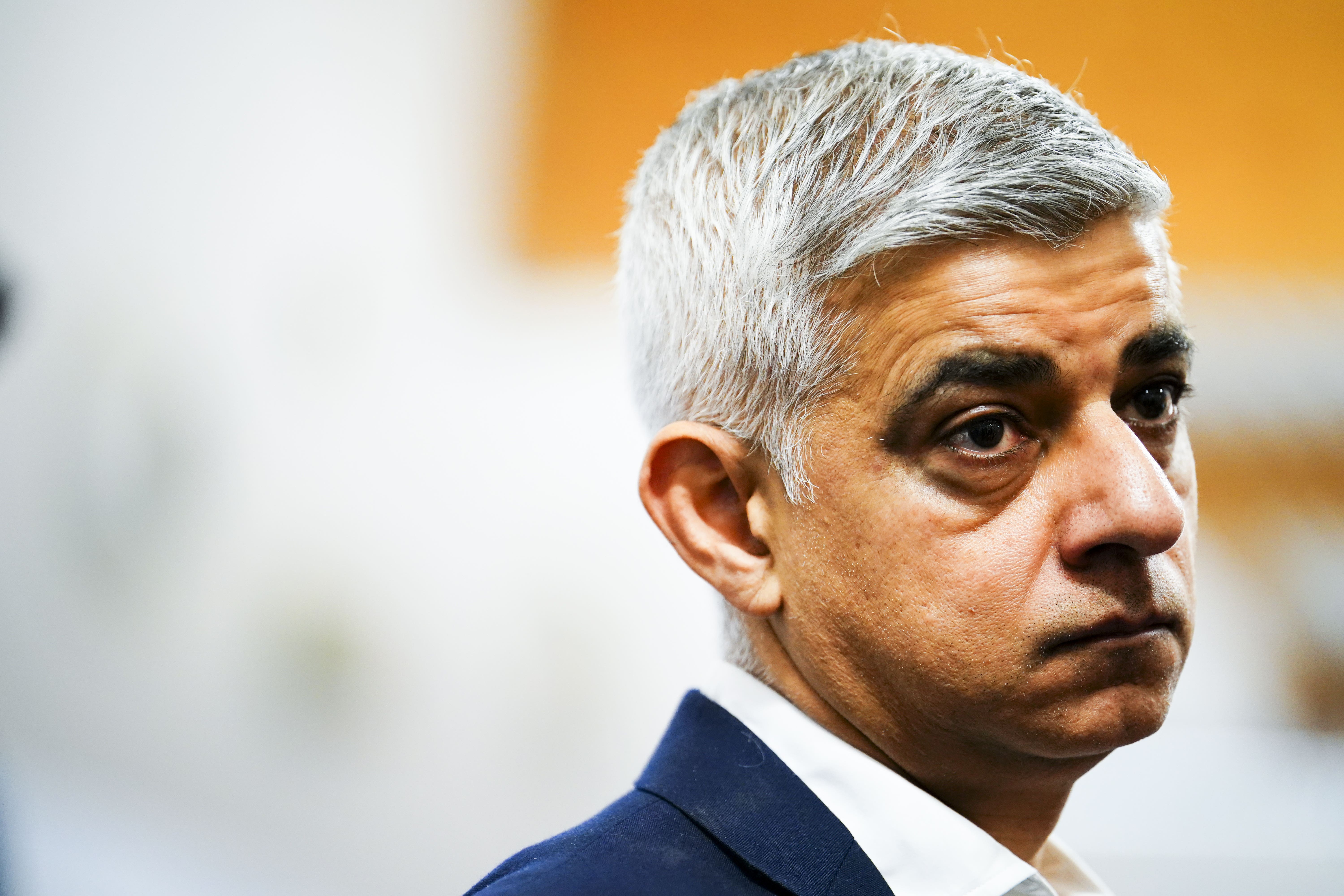 Mayor of London Sir Sadiq Khan said his views on Heathrow airport expansion ‘haven’t changed’ as he warned about the ‘climate emergency’ (Jordan Pettitt/PA)