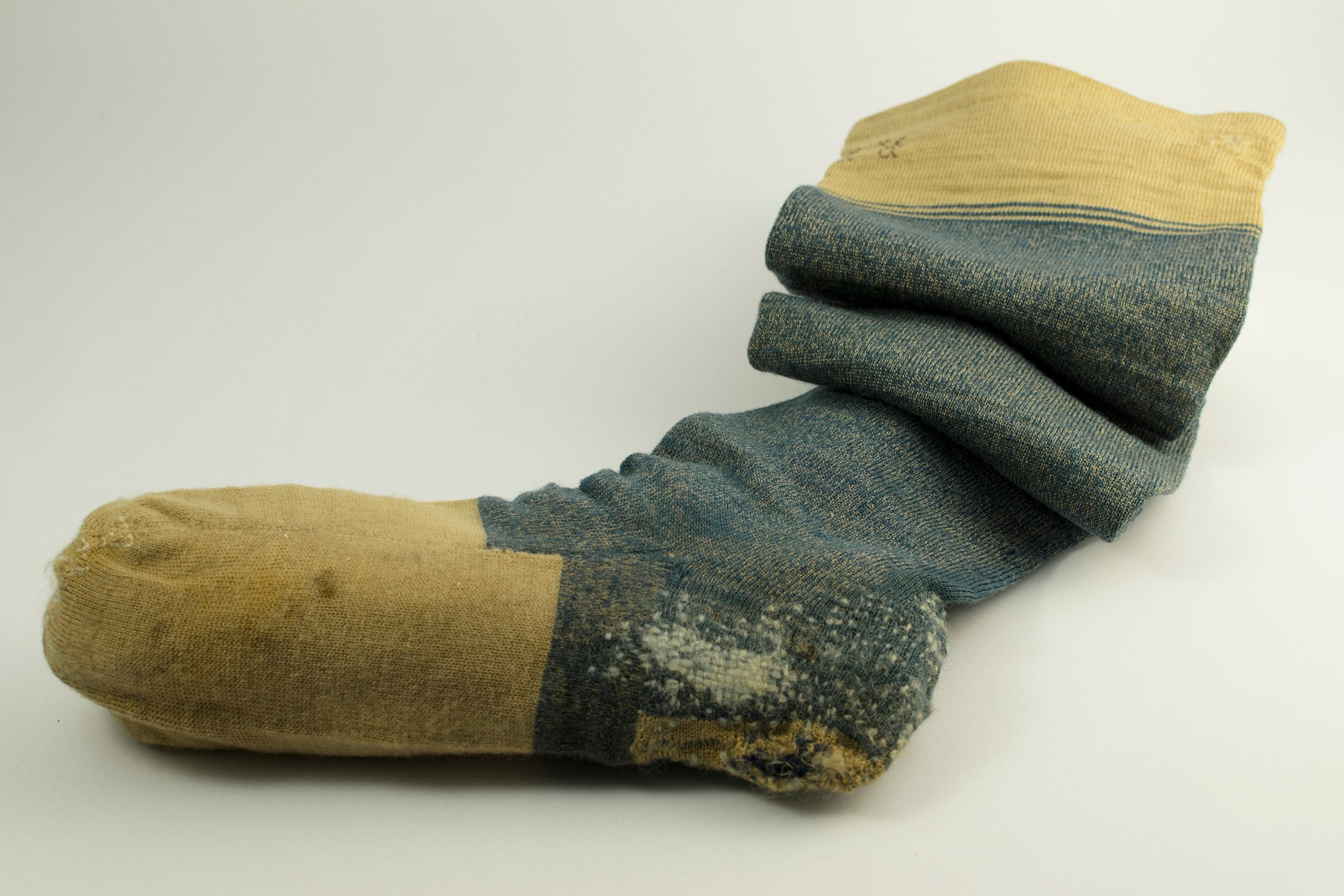 The socks have the initials RB at the top (National Trust for Scotland/PA)