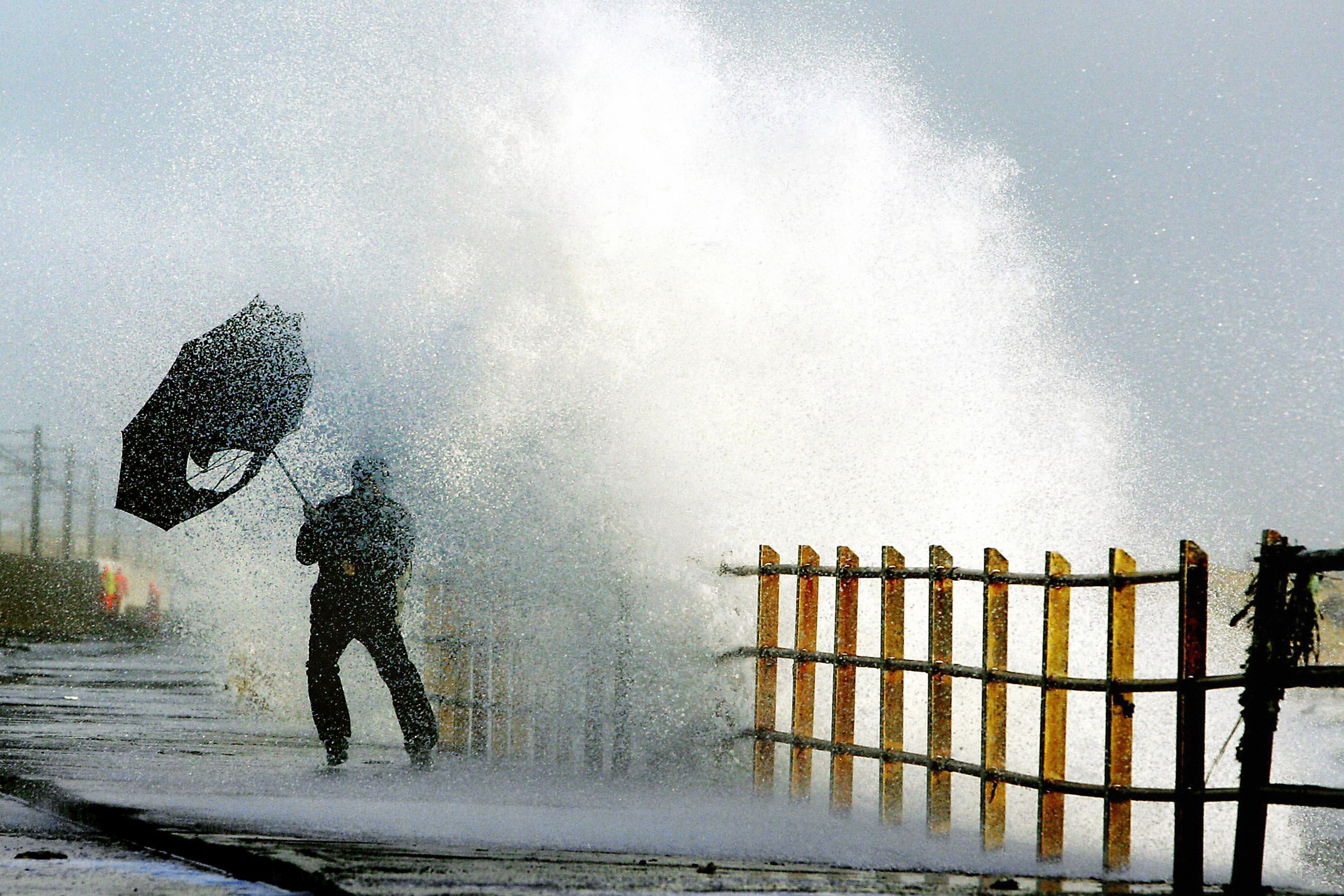 A red weather warning has been issued for part of Scotland on Friday (Andrew Milligan/PA)