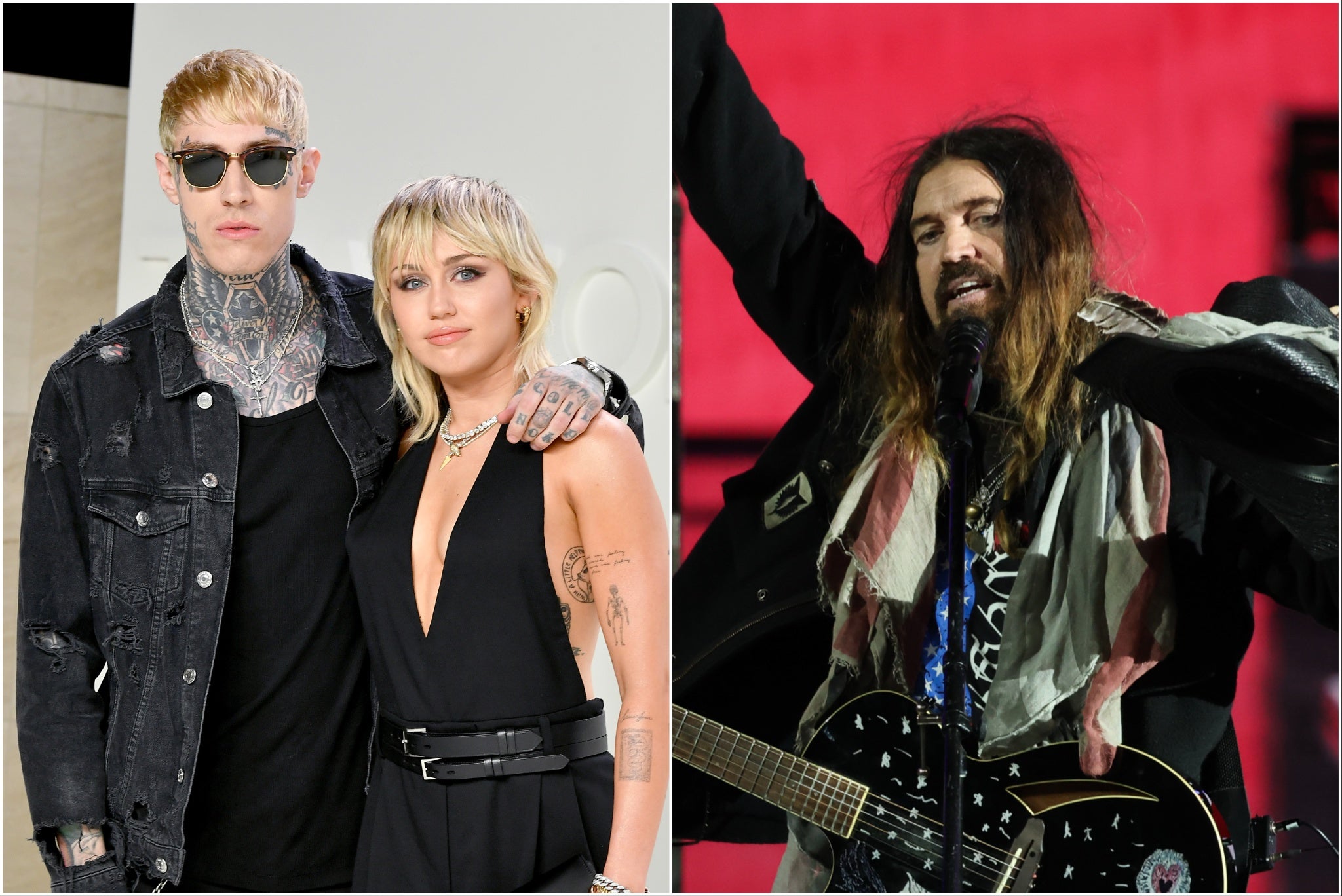 Trace Cyrus (left, pictured with sister Miley) shared an open letter to their father Billy Ray