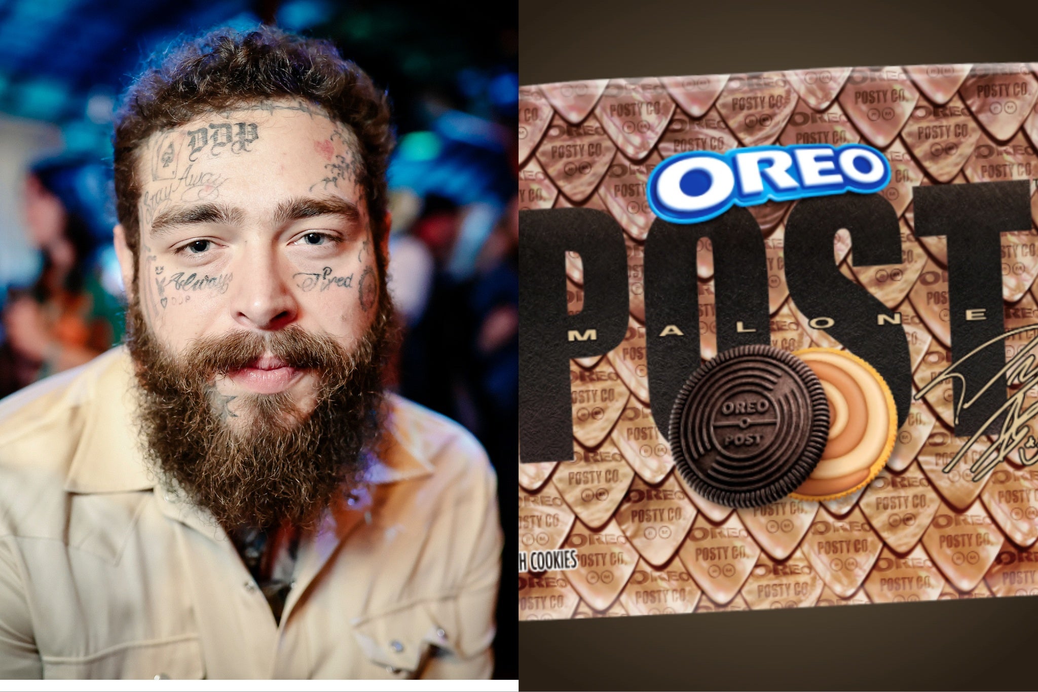 Oreo launches new double flavor twist collaboration with Post Malone