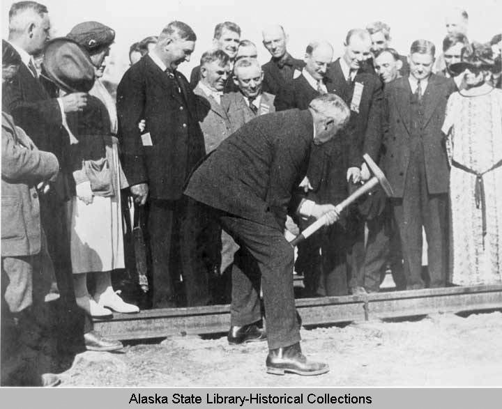 Alaska Railroad Golden Spike Auction