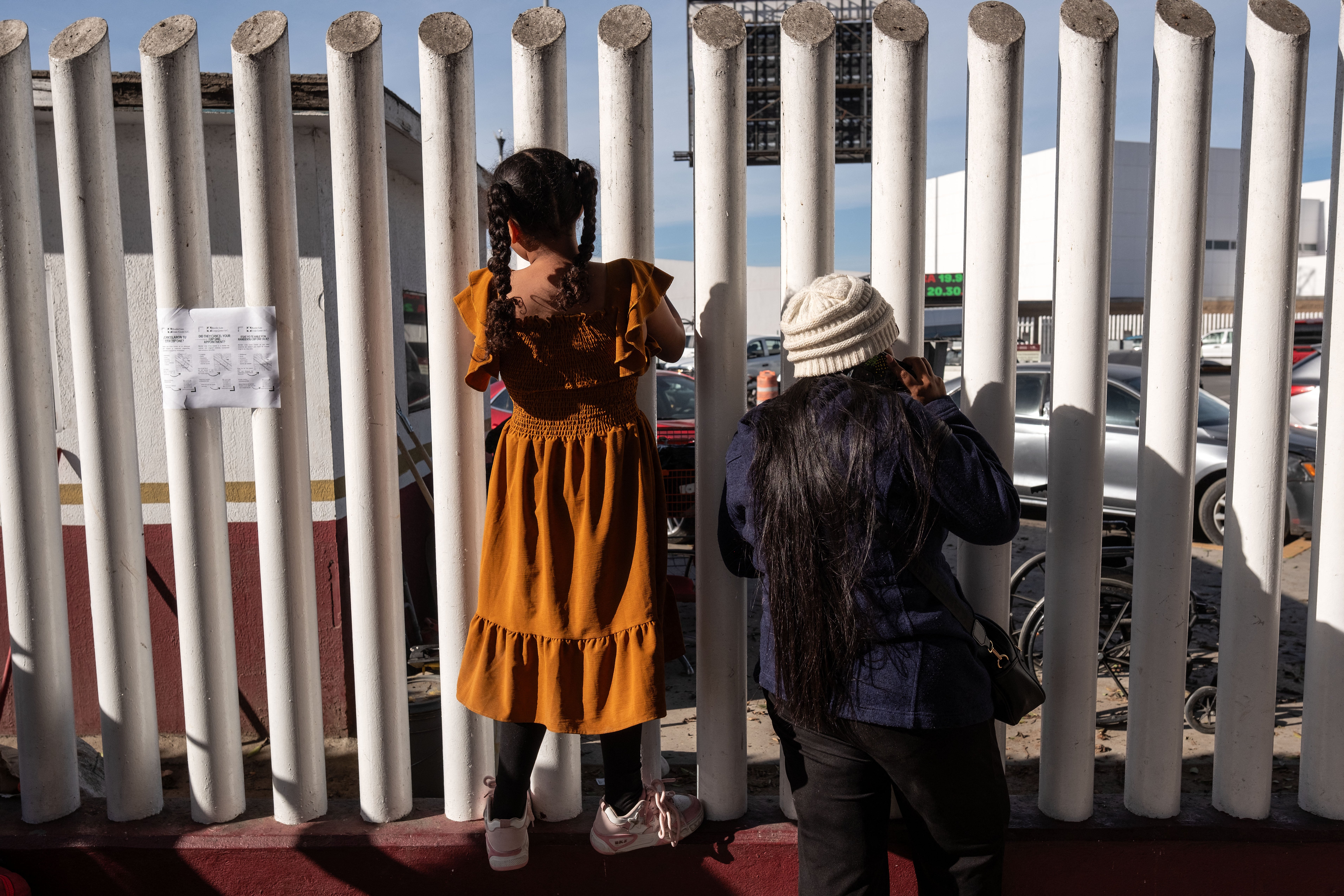 The number of Southwest border encounters reportedly dropped by nearly half on Wednesday as Trump begins his immigration crack down