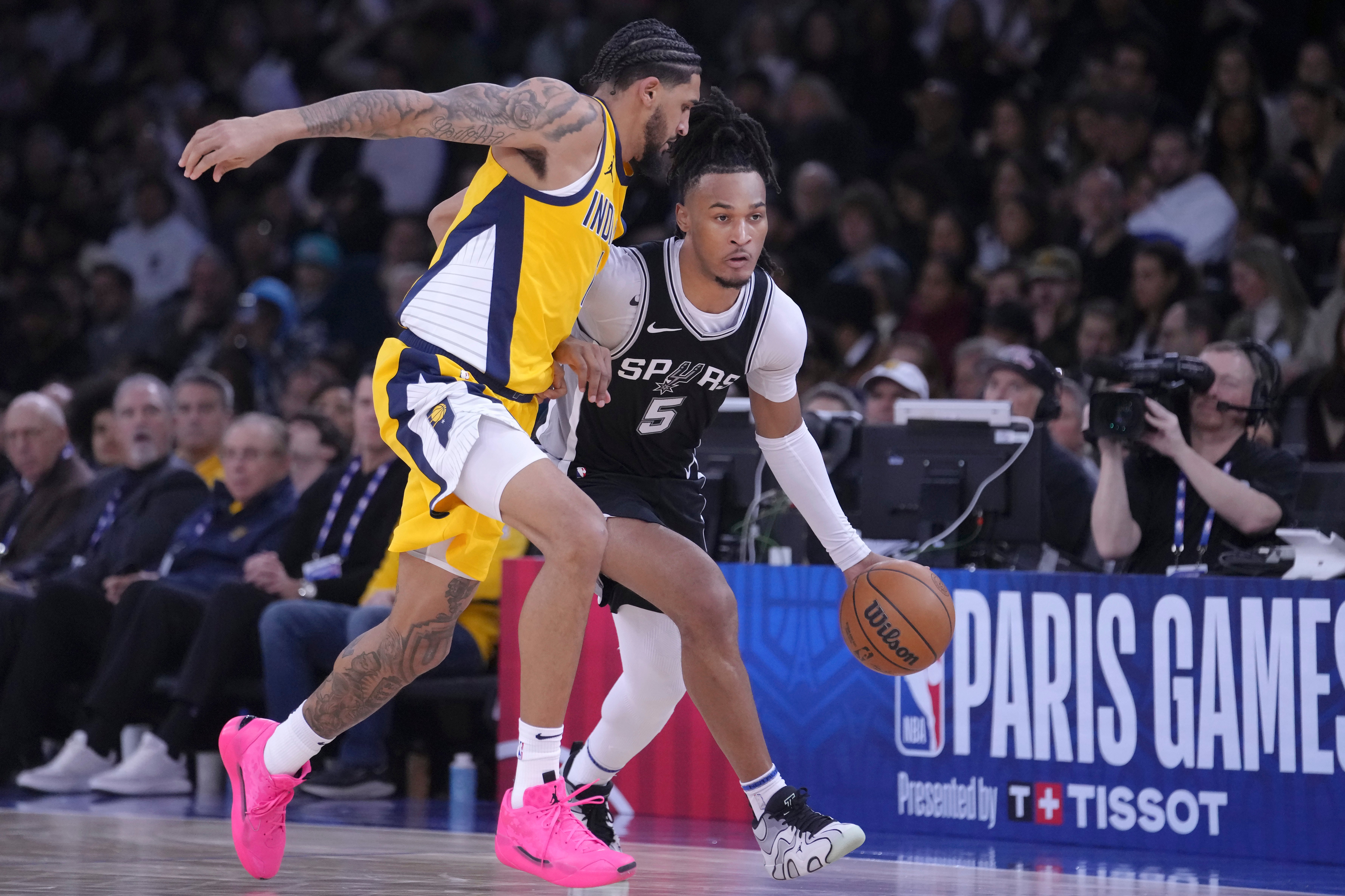 France Spurs Pacers Basketball