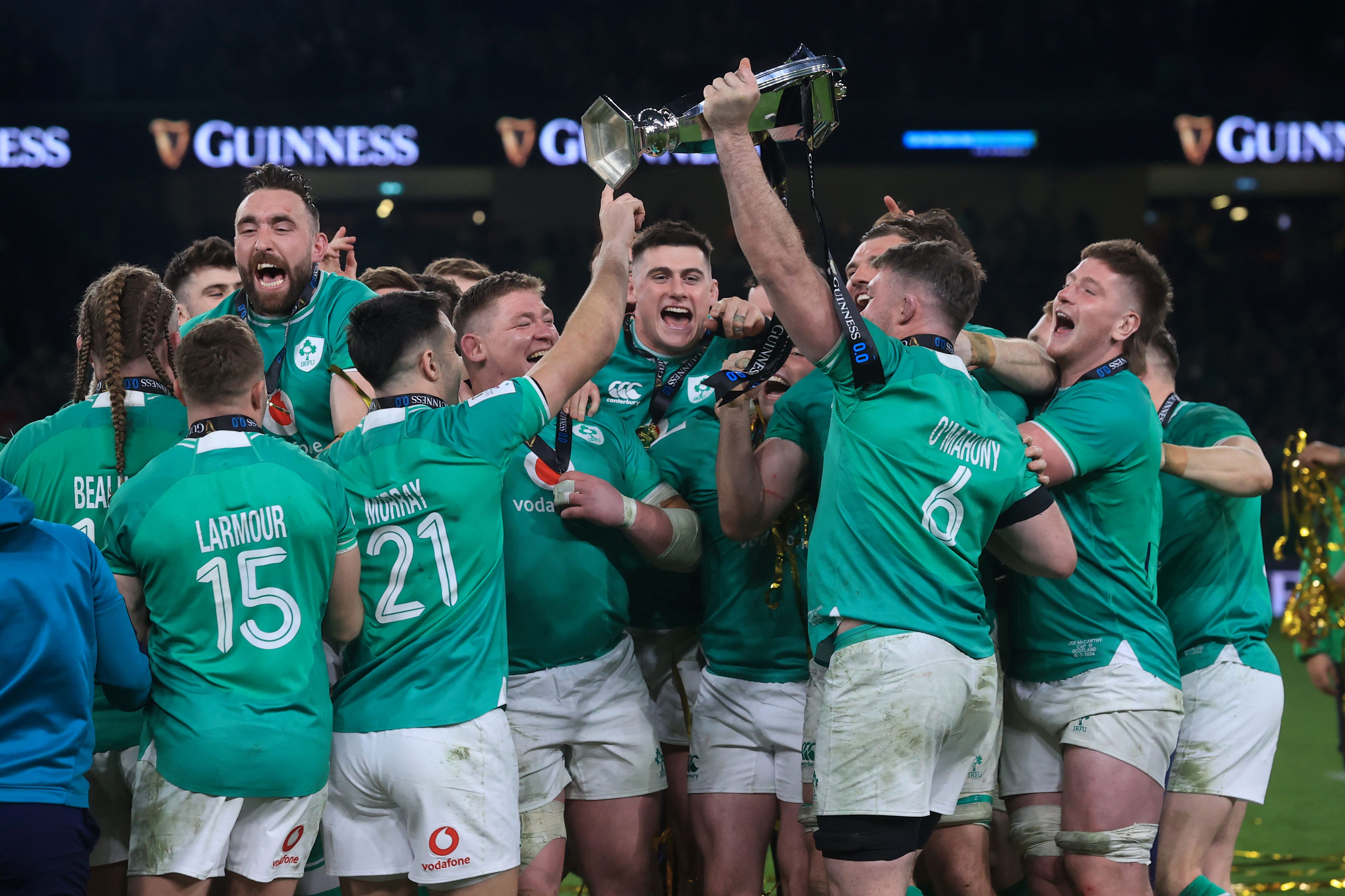 Ireland are the reigning Six Nations champions (Liam McBurney/PA)