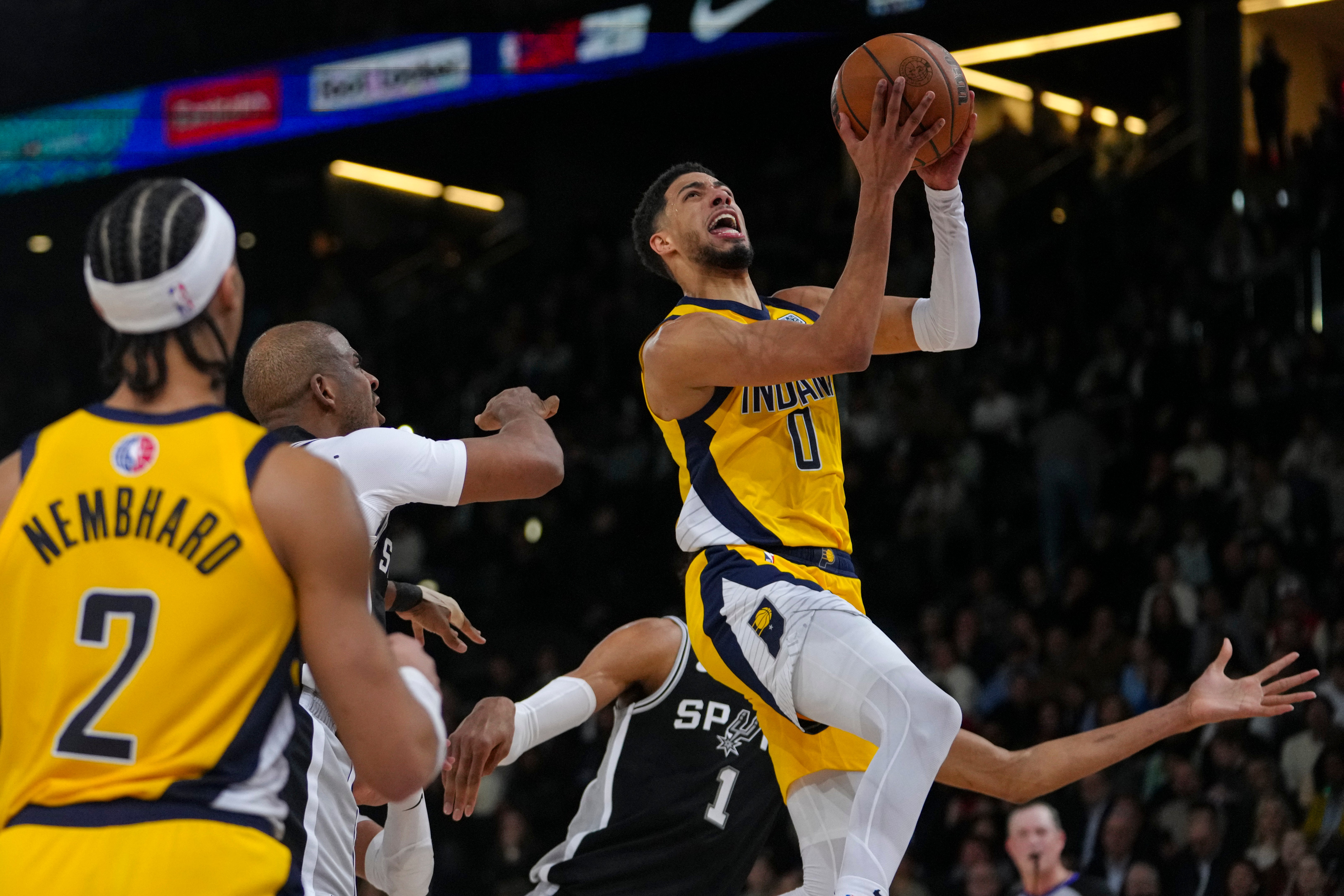 France Spurs Pacers Basketball