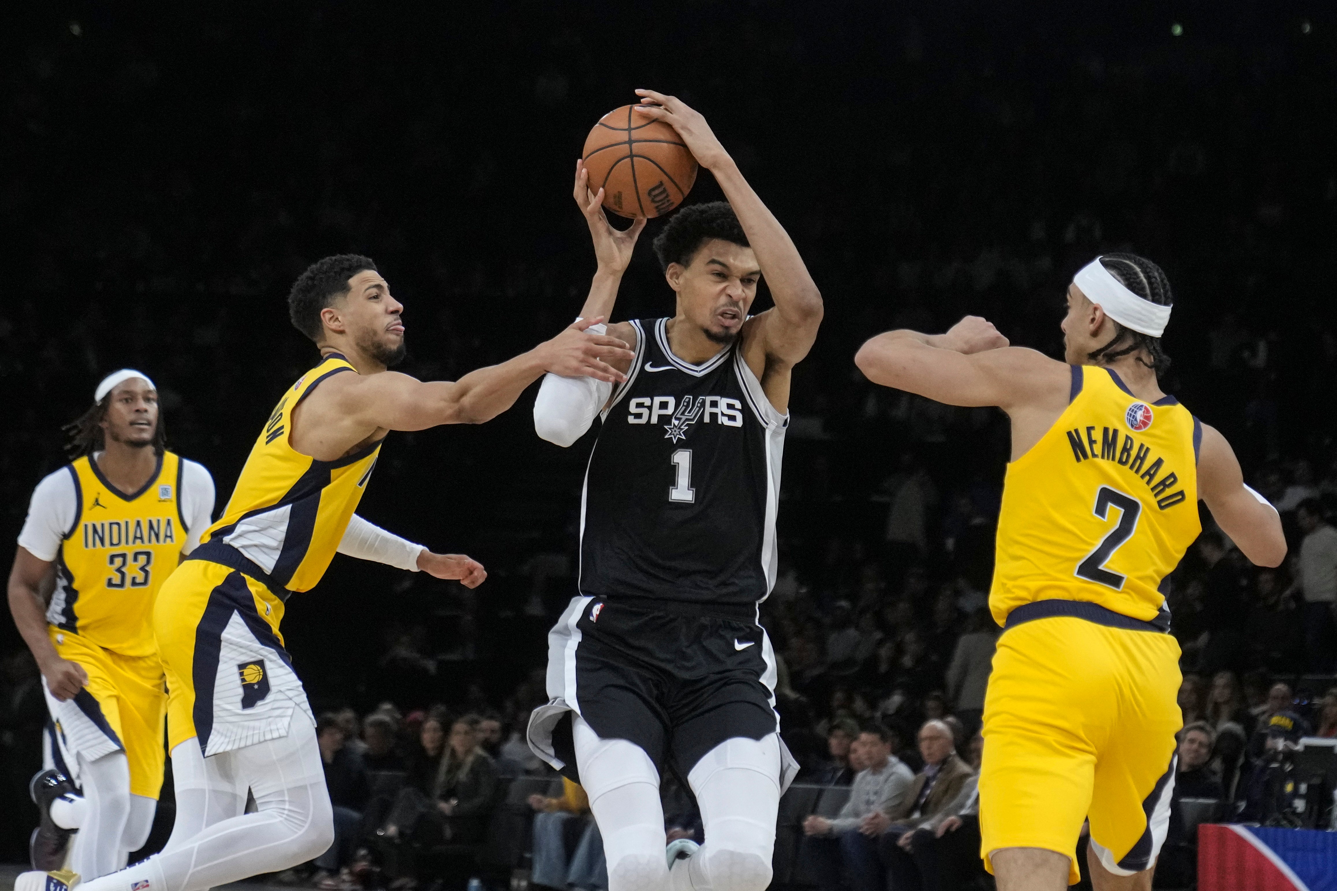 France Spurs Pacers Basketball