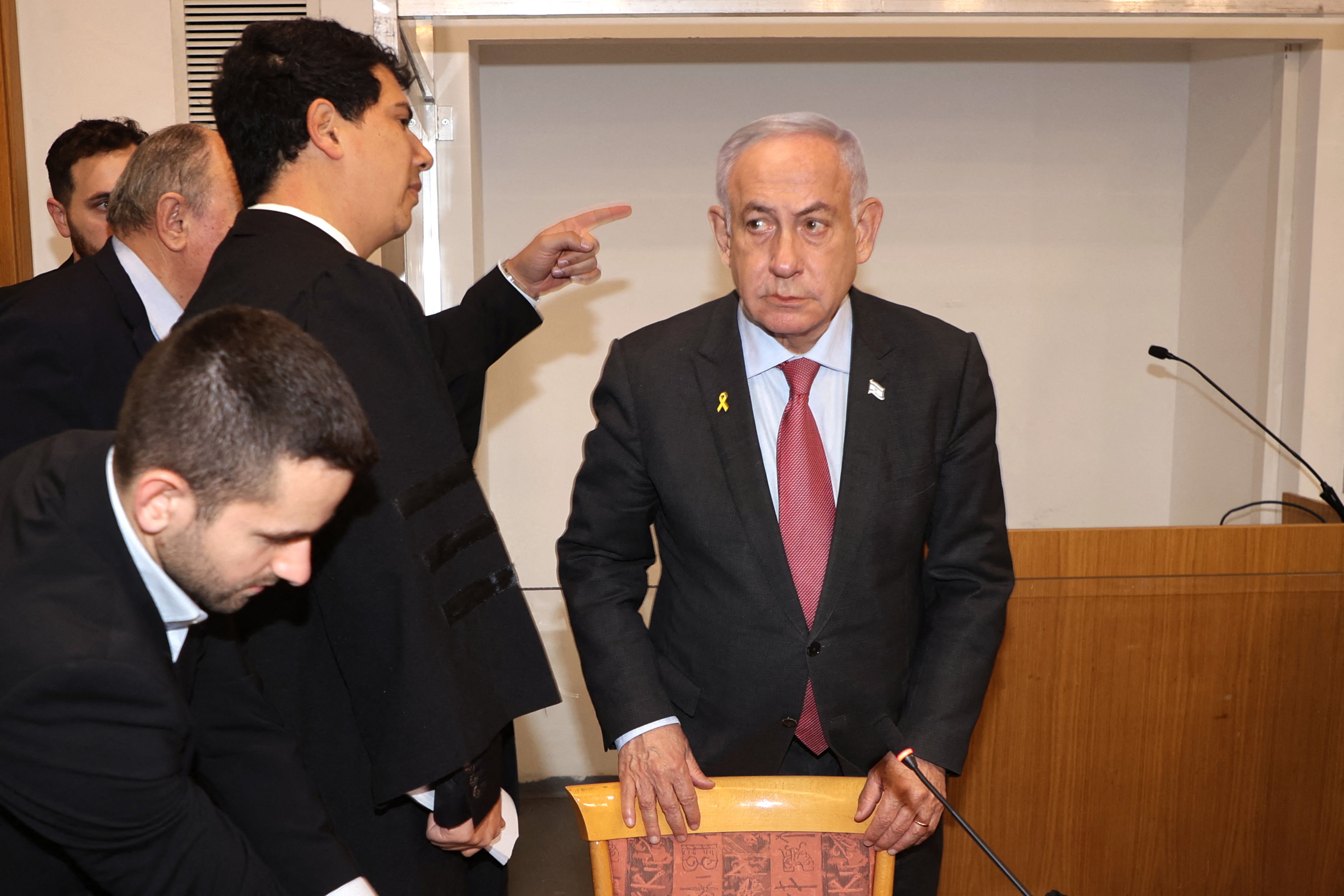 Netanyahu took the witness stand in December 2024