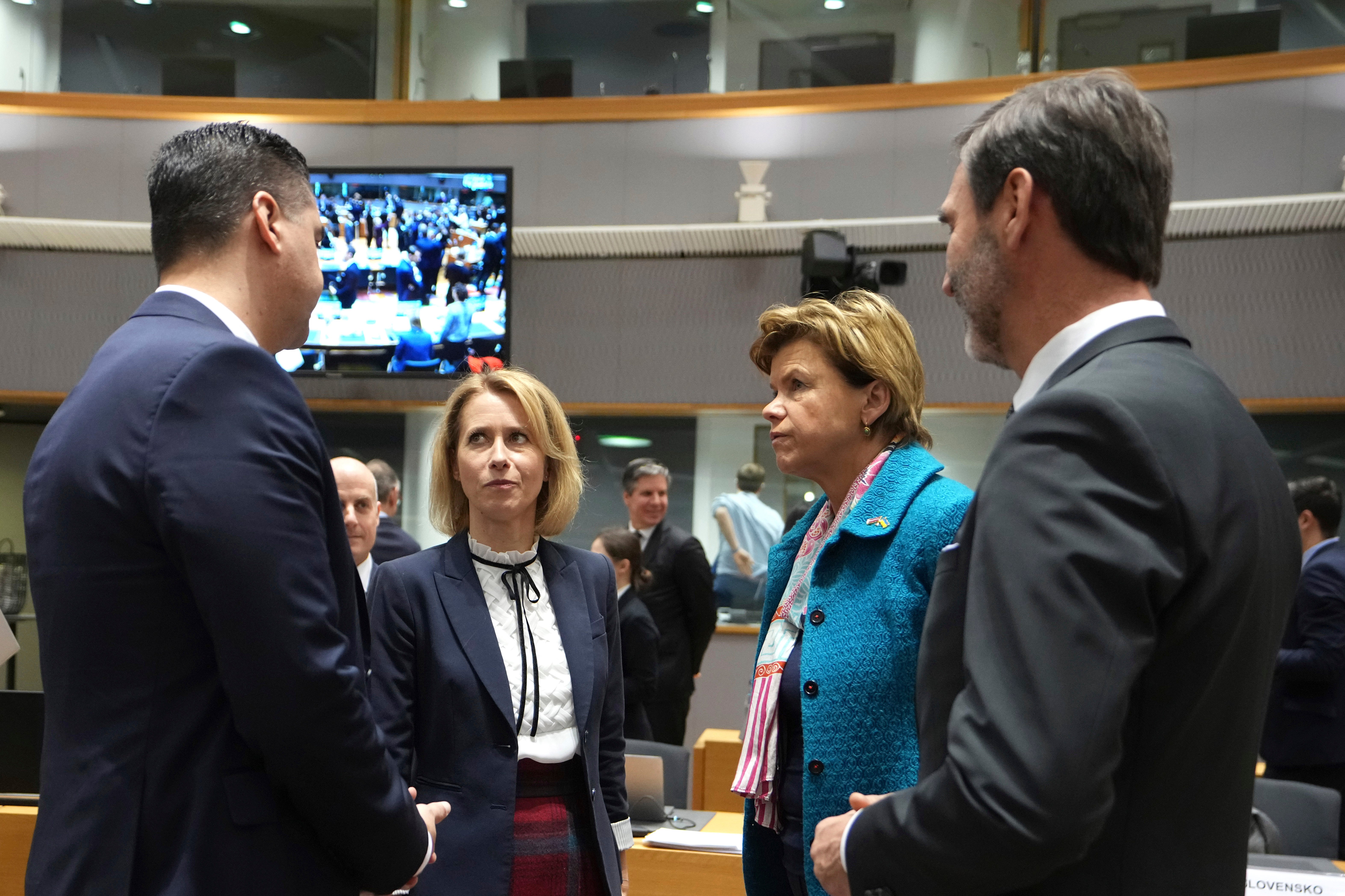 Belgium EU Foreign Ministers